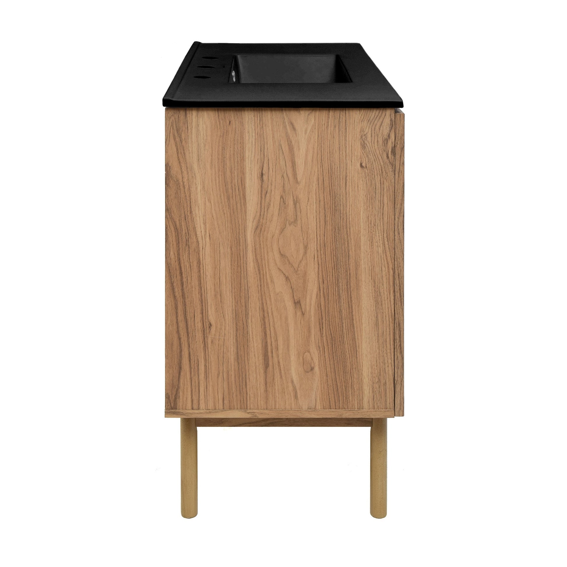 Golden Oak / Matte Black / 3-Hole