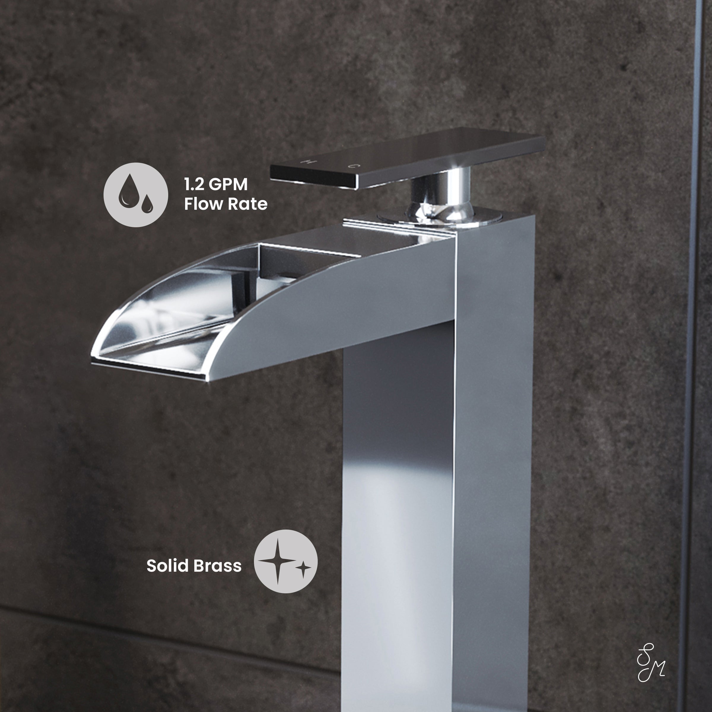 Polished Chrome / High Arc
