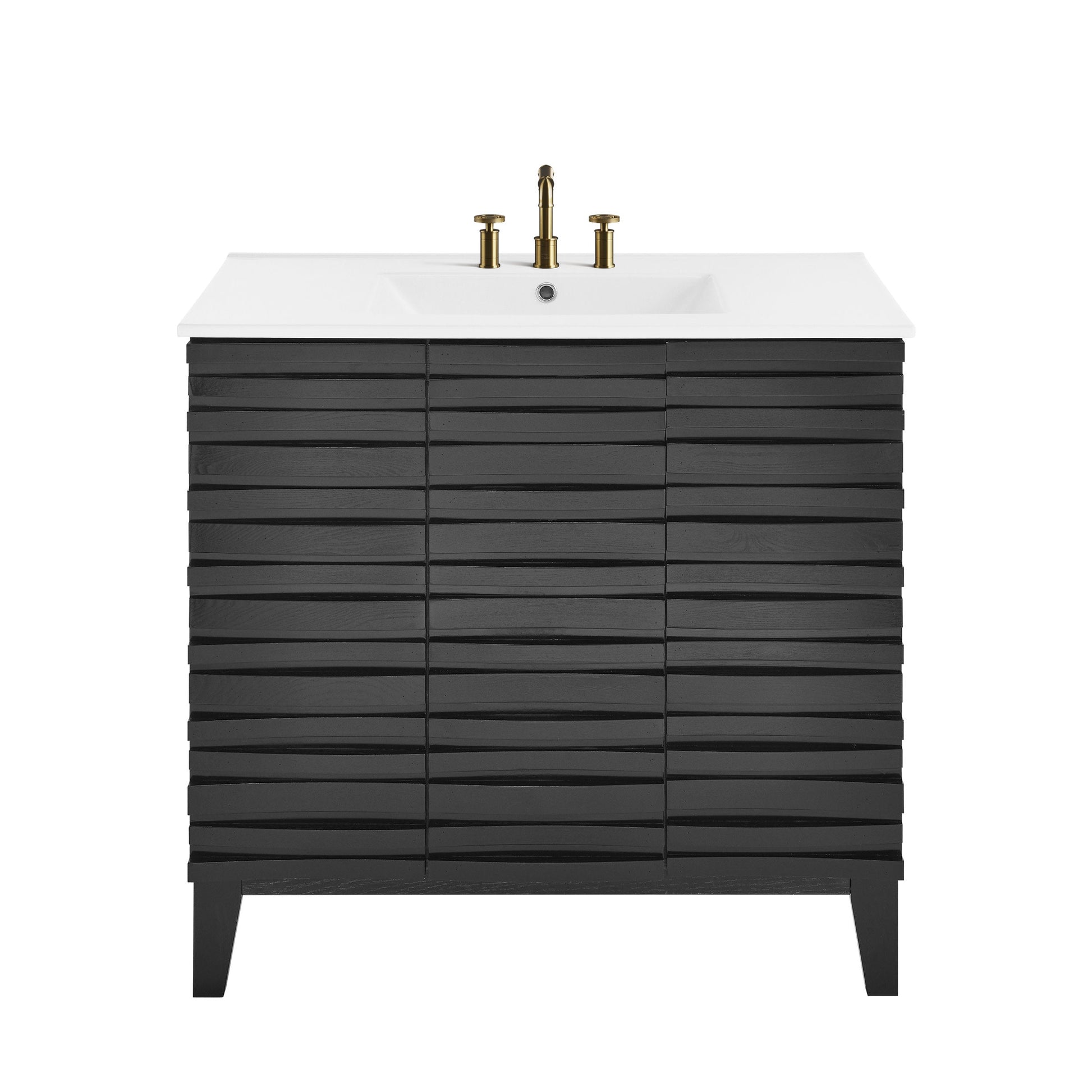 Black Oak / White / 3-Hole