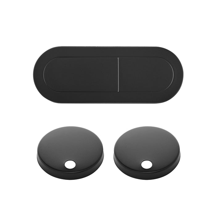 Matte Black / Elongated Oval / SM-1T254