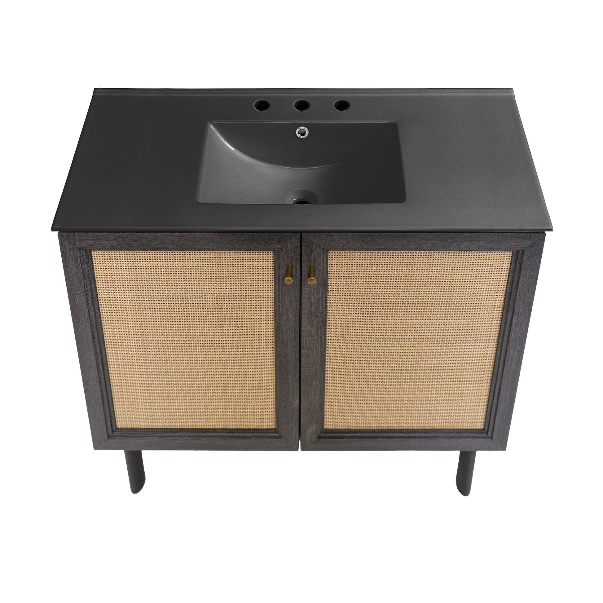 Black Oak / Black / 3-Hole