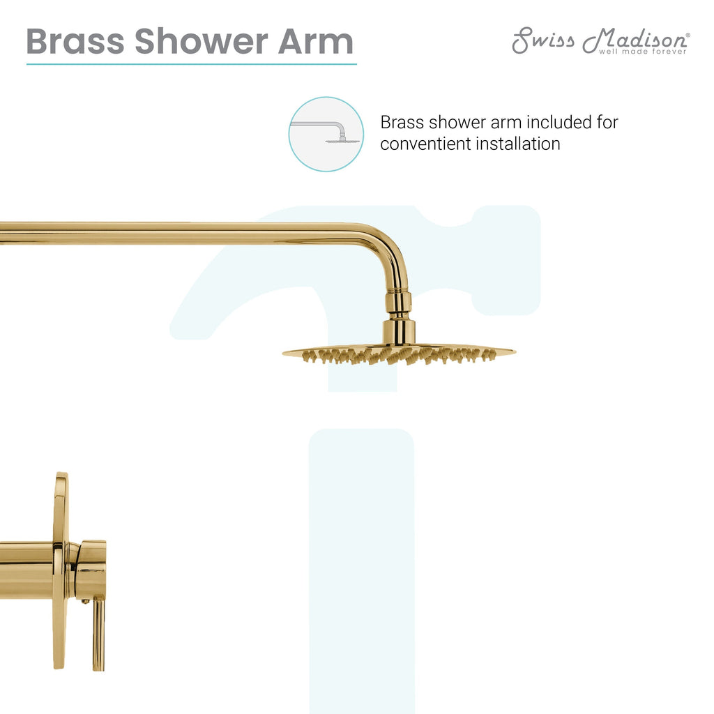 Brushed Gold / Without Hand Sprayer / Without Tub Filler
