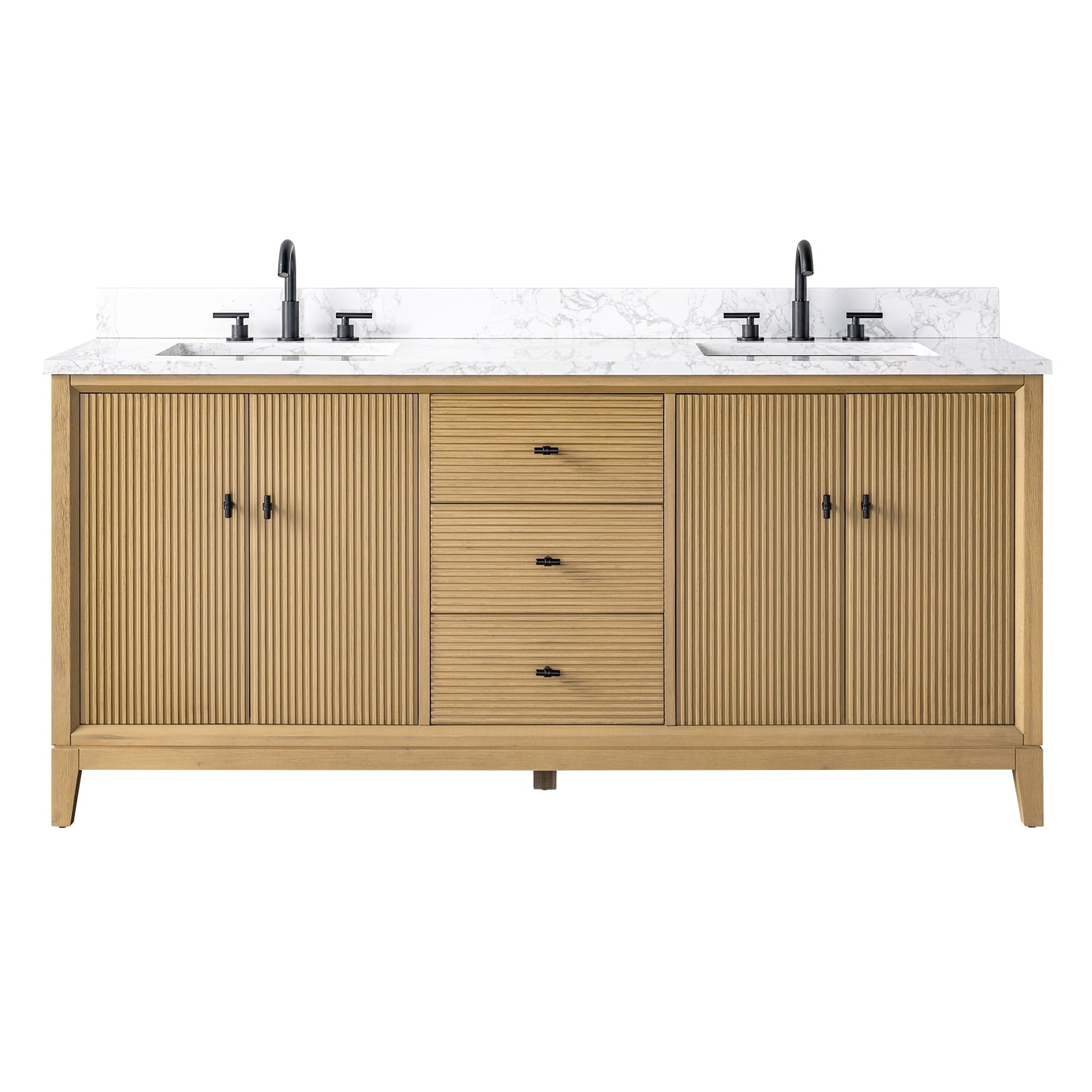 Linear Natural Oak / Matte Black