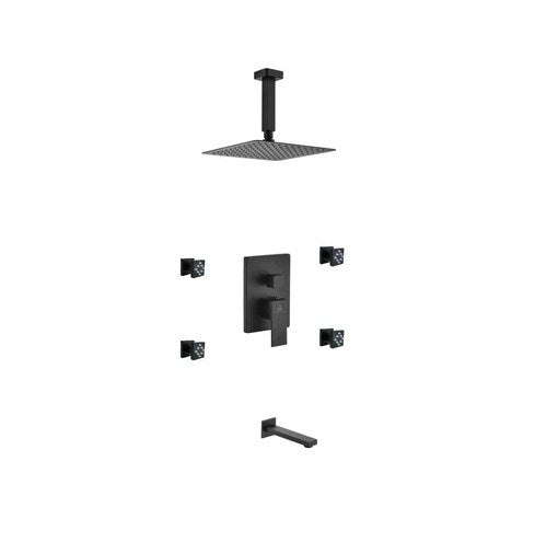 8" / Matte Black