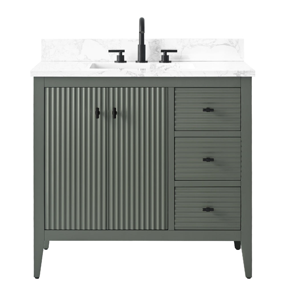 Linear Vintage Green / Matte Black