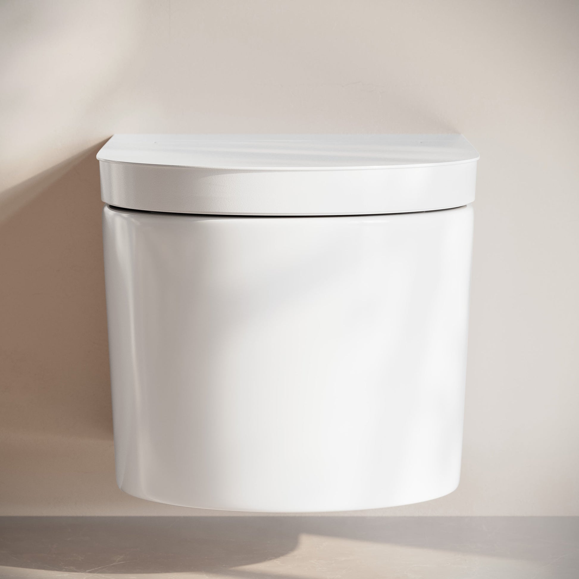 Glossy White / No Bidet