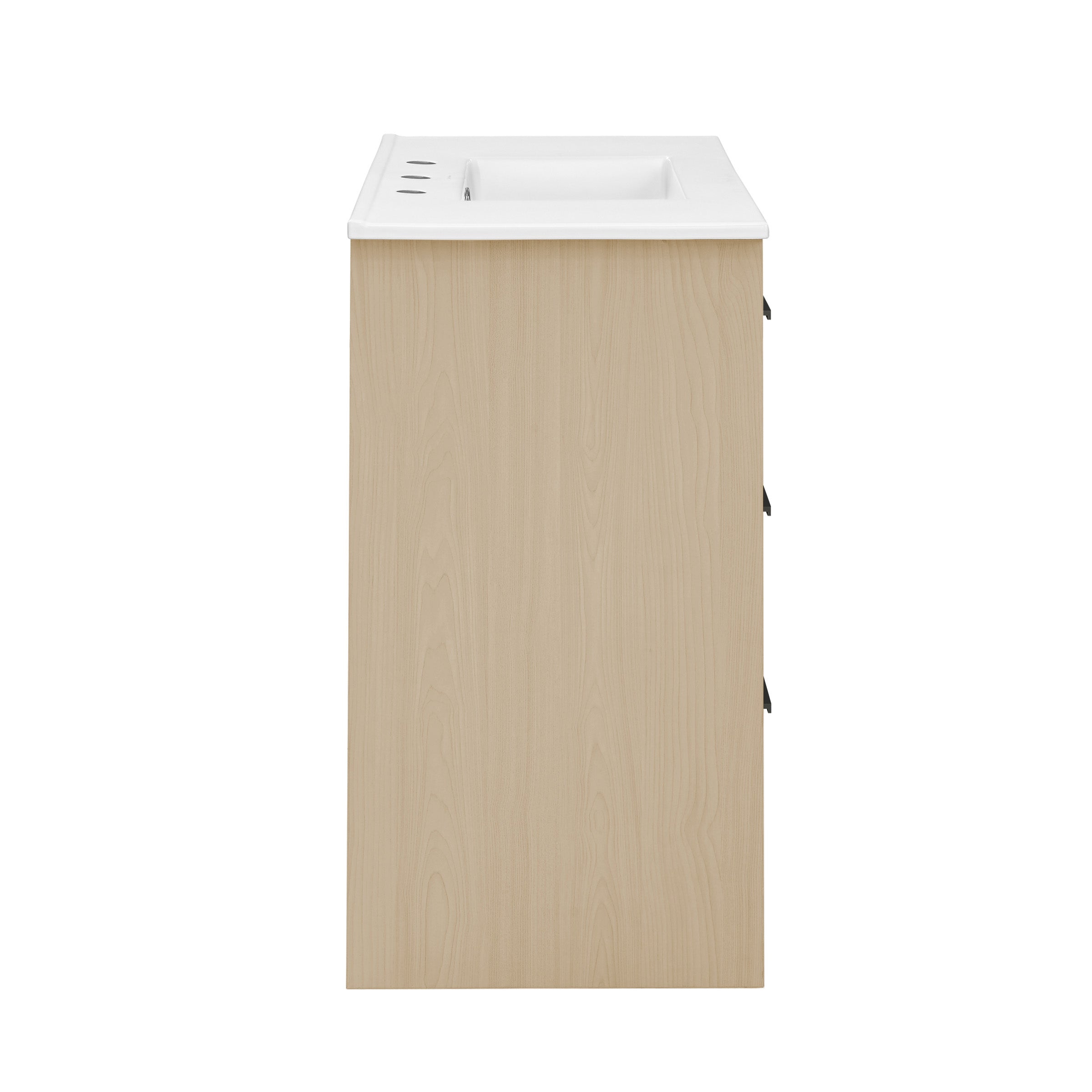 Natural Oak / White / 3-Hole