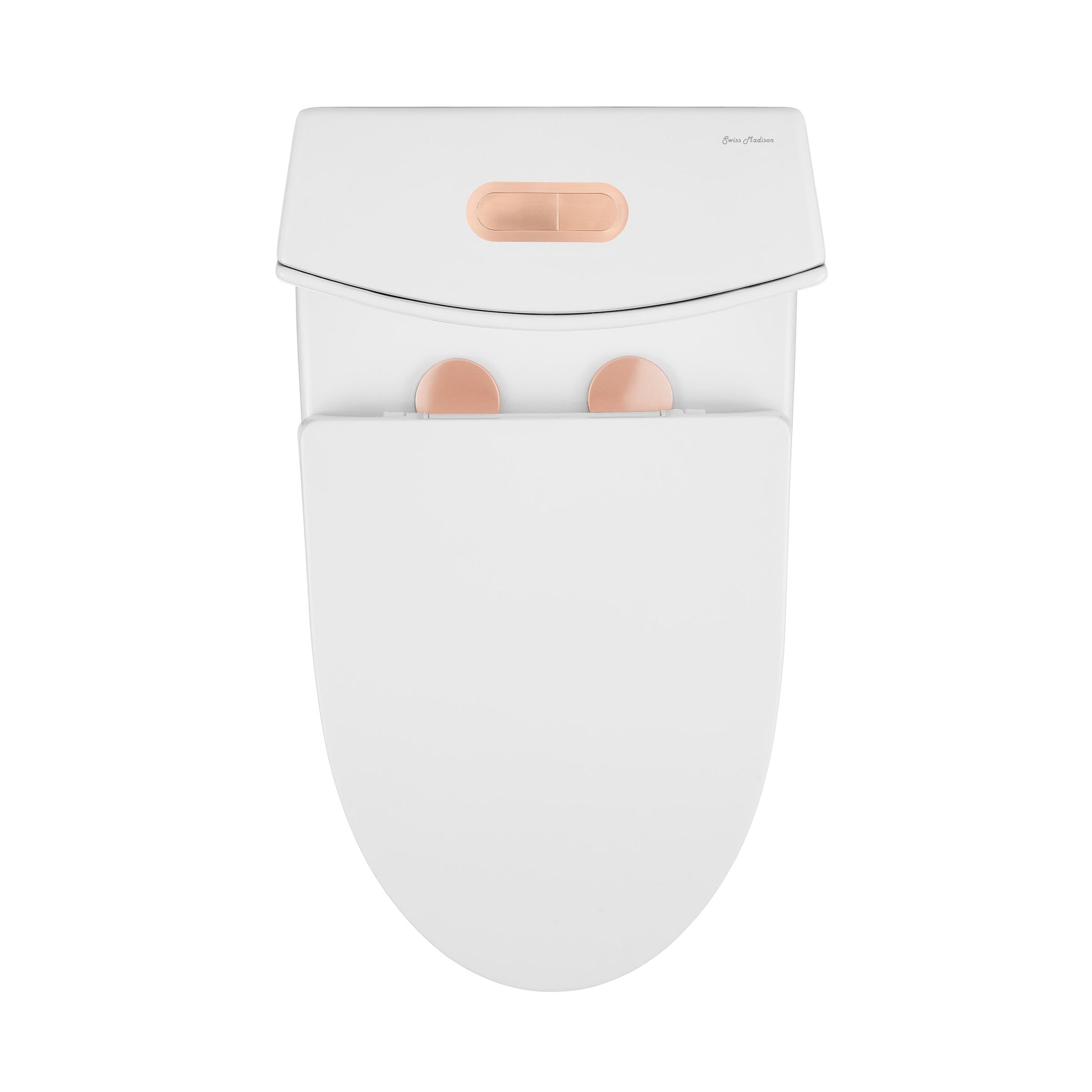 Glossy White / Dual - Top / Rose Gold