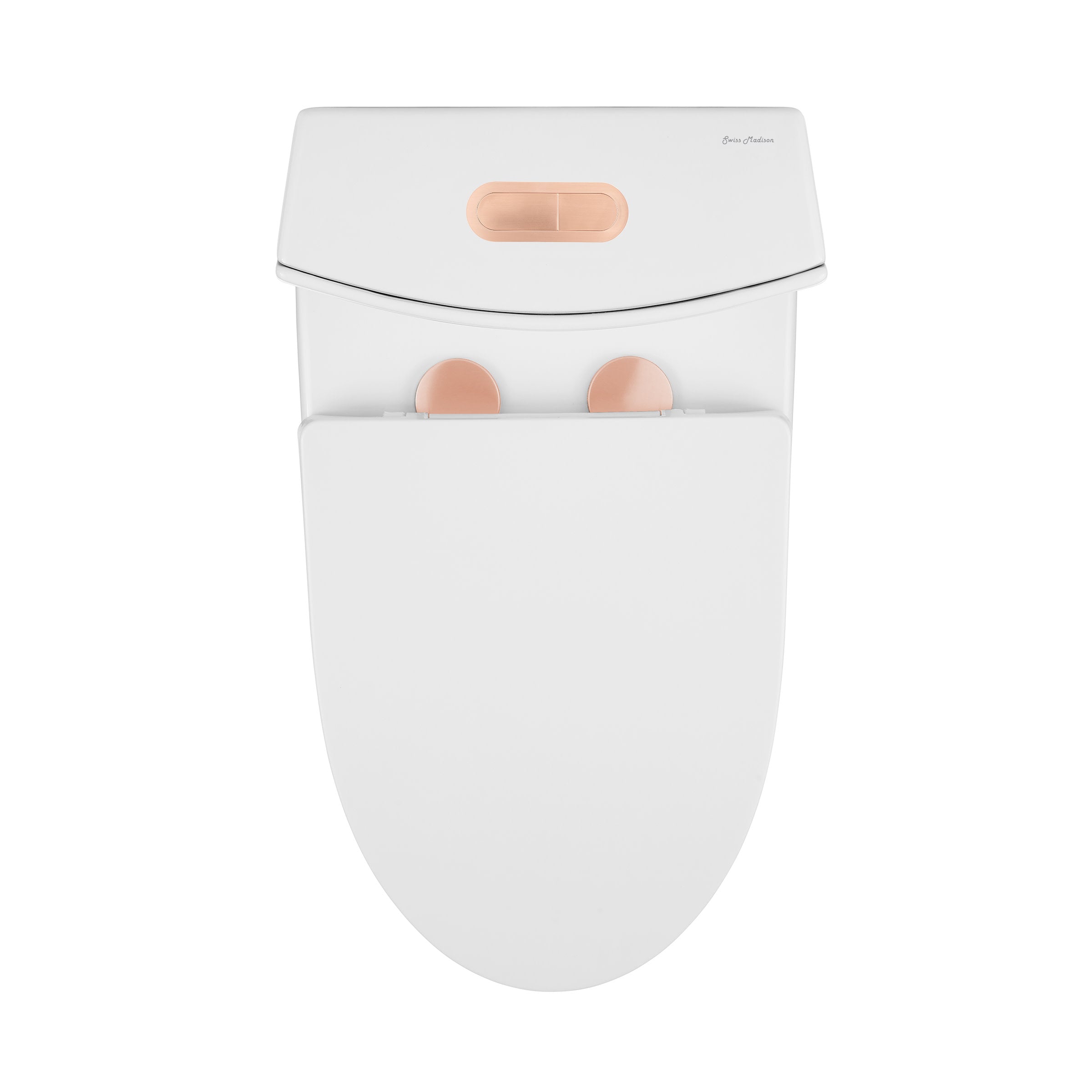 Glossy White / Dual - Top / Rose Gold