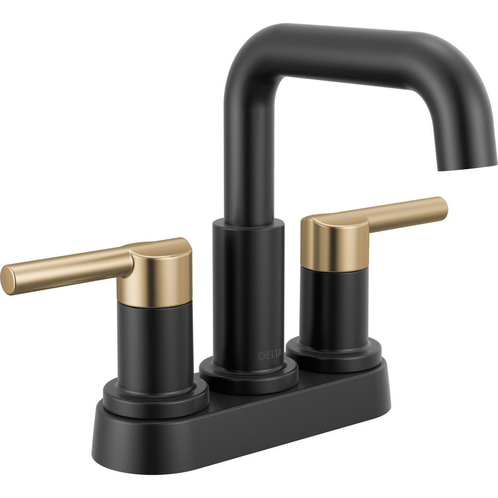 Matte Black / Champagne Bronze