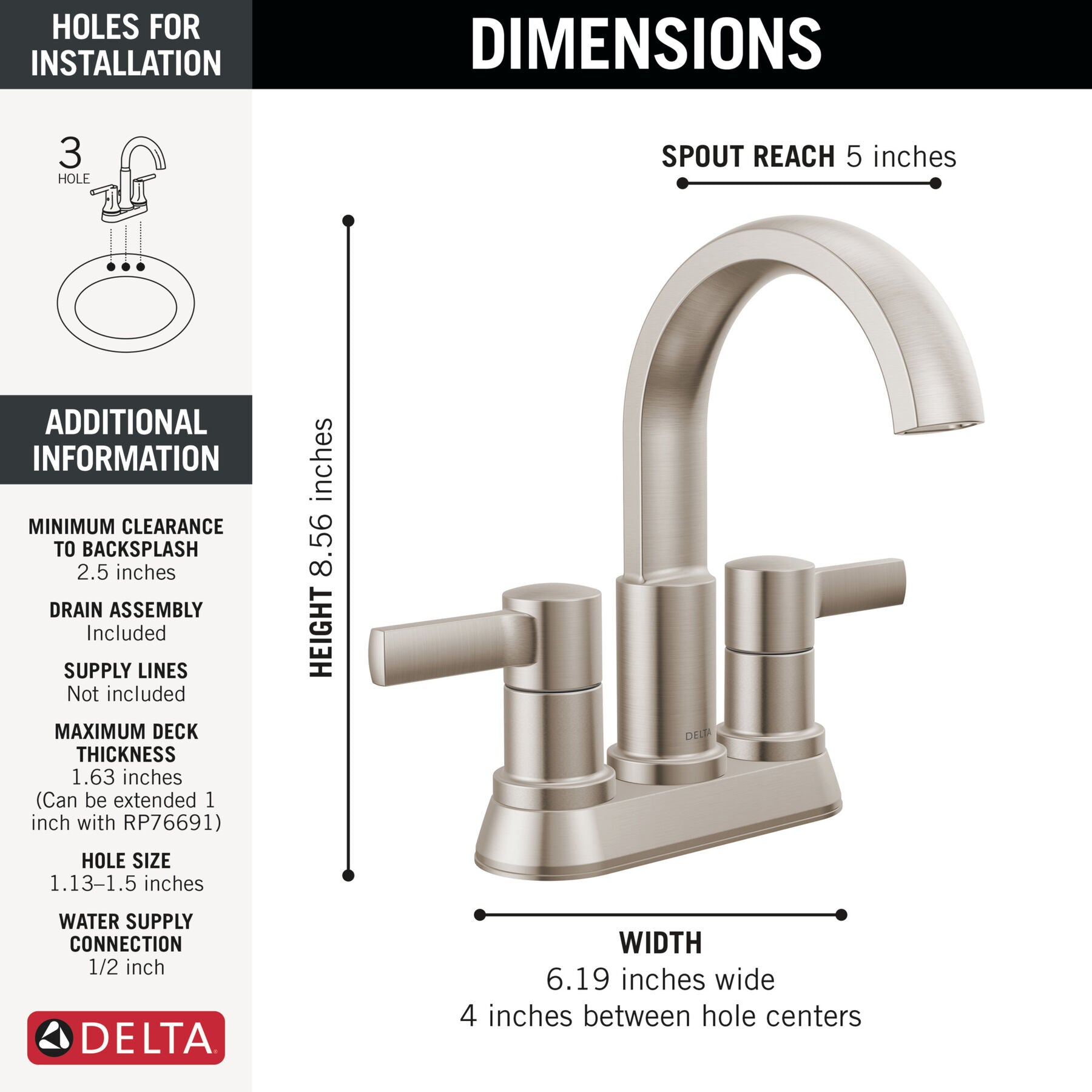SpotShield Brushed Nickel