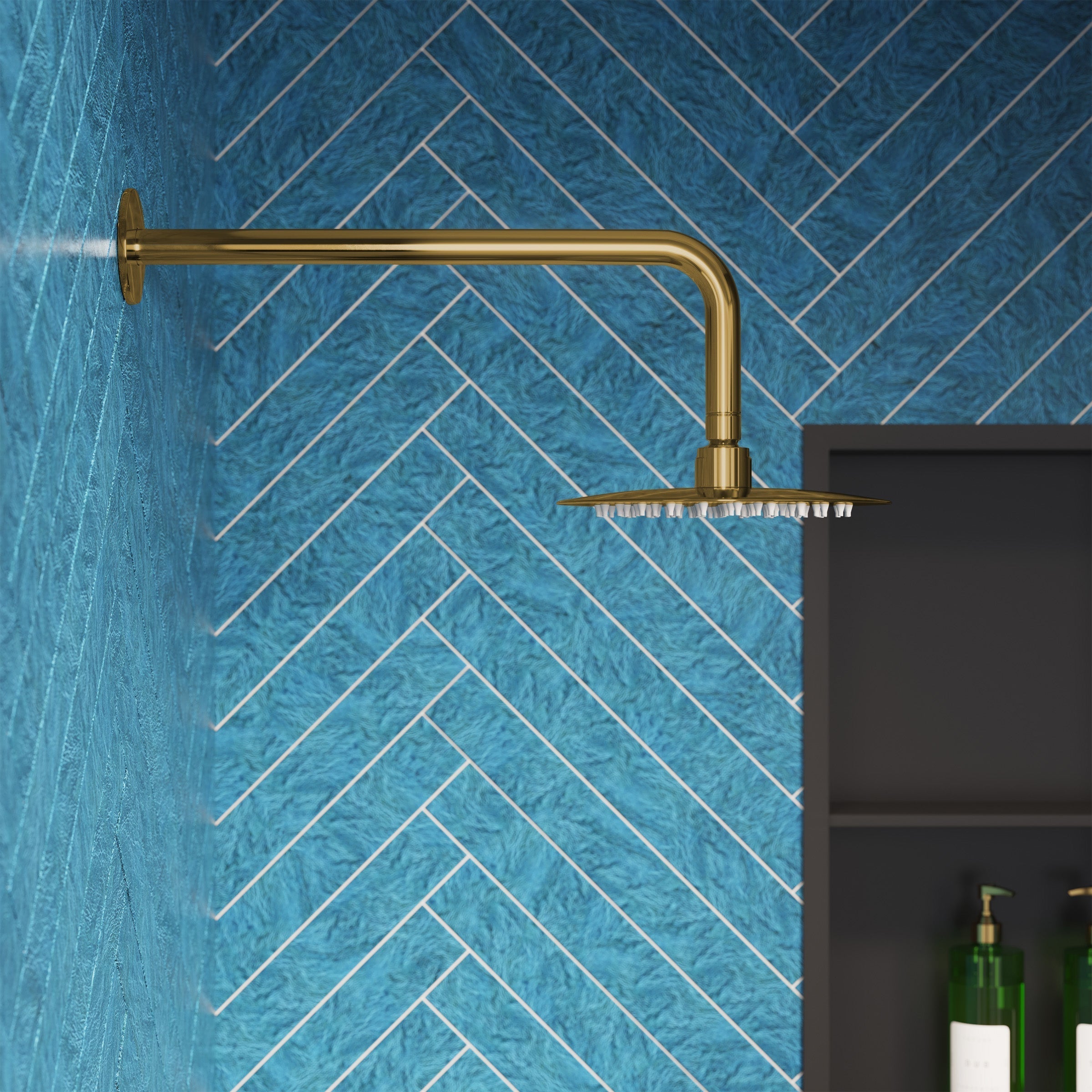 Brushed Gold / Without Hand Sprayer / With Tub Filler