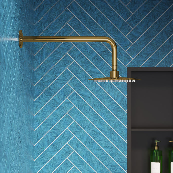 Brushed Gold / Without Hand Sprayer / With Tub Filler