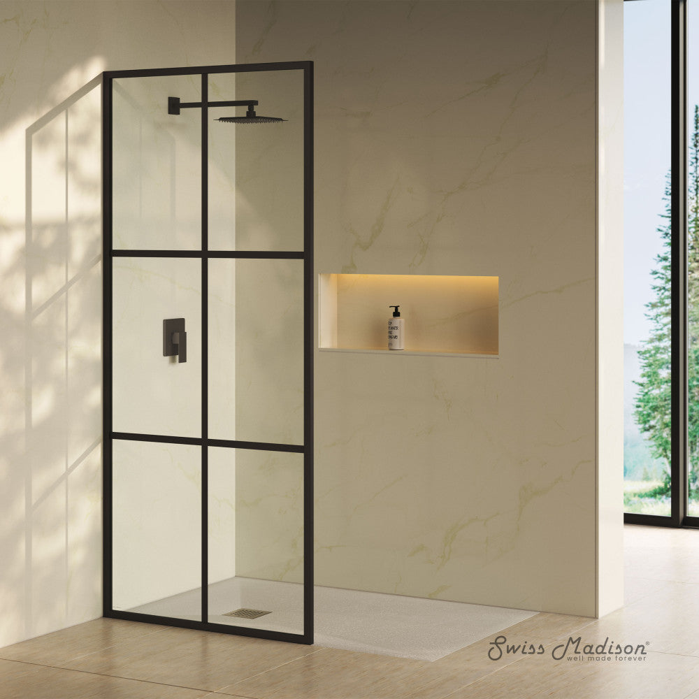 Matte Black / Shower Door