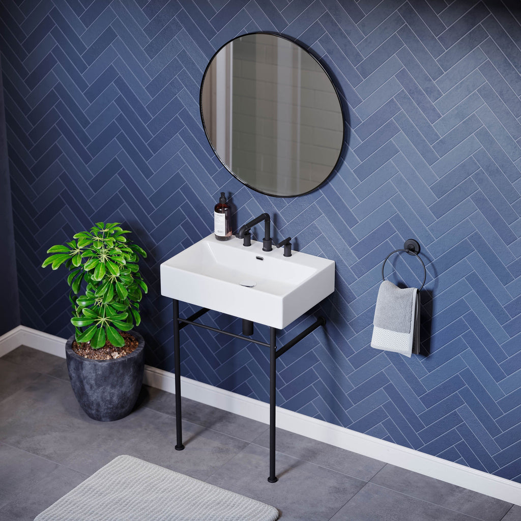 Black / White / 3-Hole