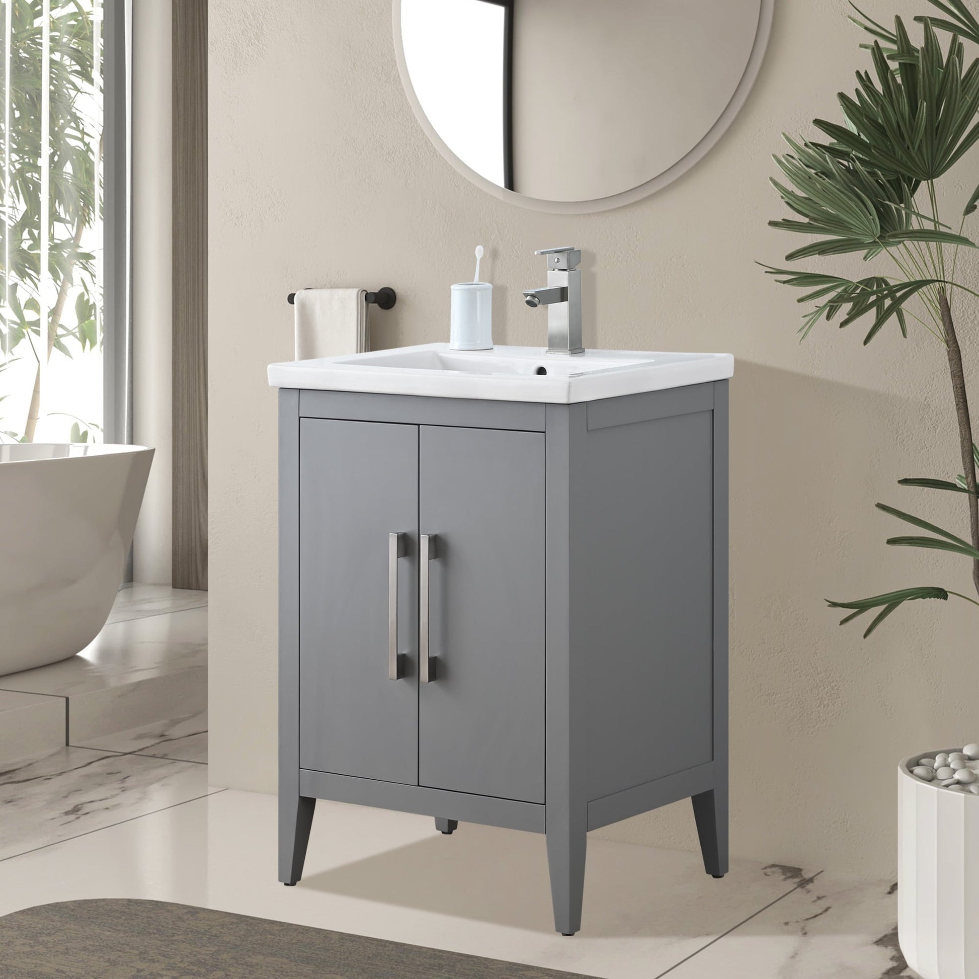 Cashmere Gray / Brushed Nickel