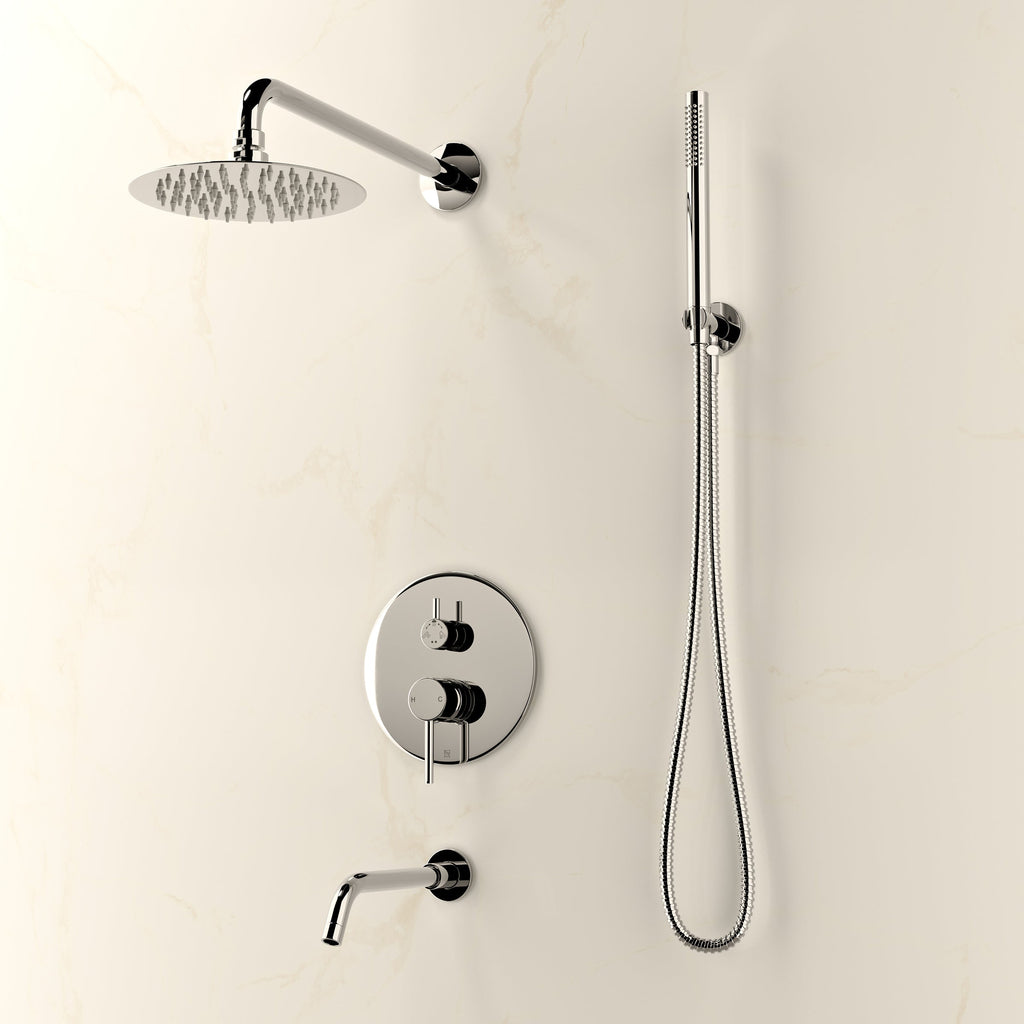 Polished Chrome / With Tub Filler / With Tub Filler
