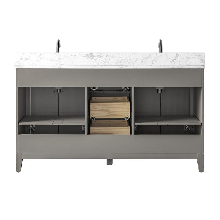 Linear Driftwood Gray / Brushed Nickel