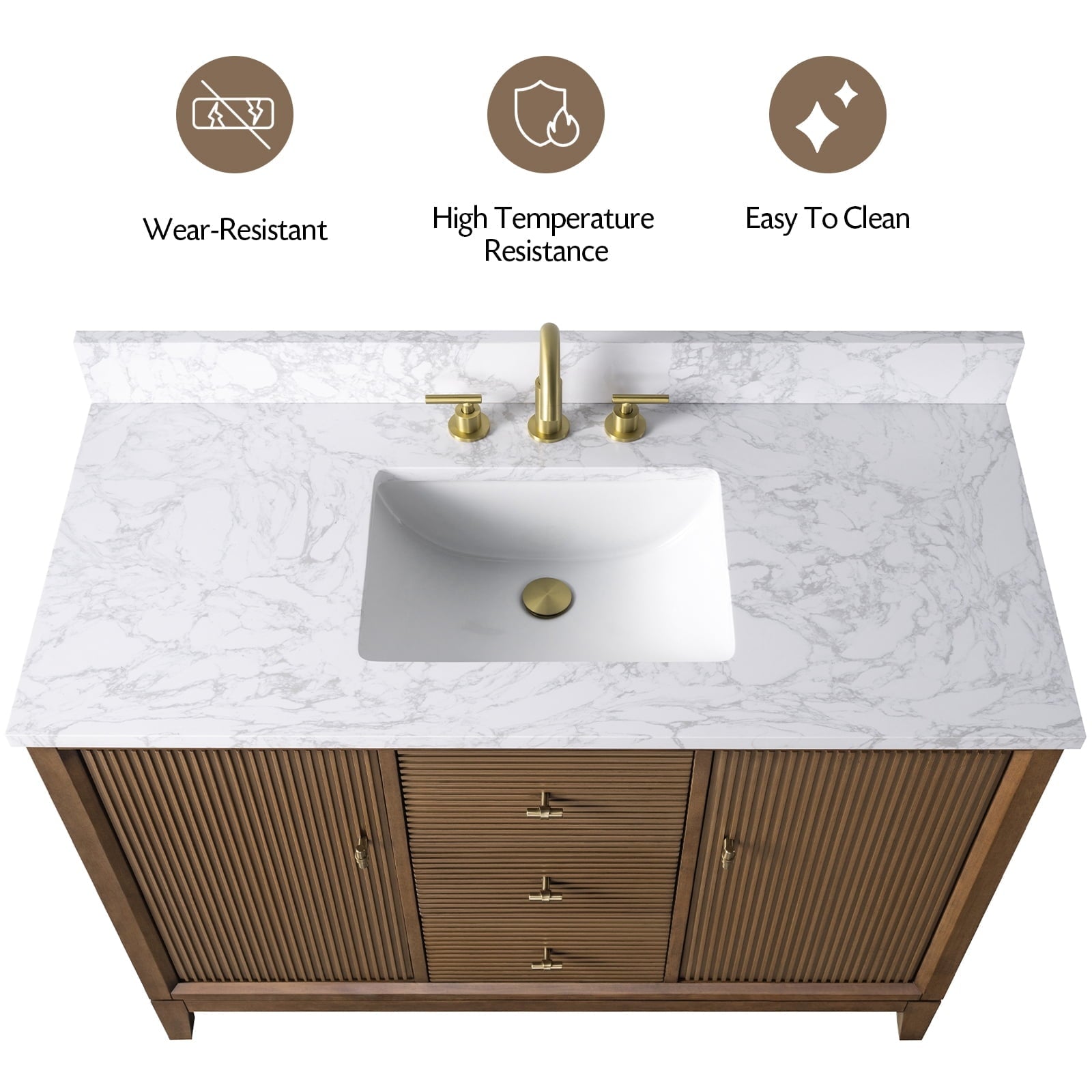 Linear Walnut / Brushed Nickel