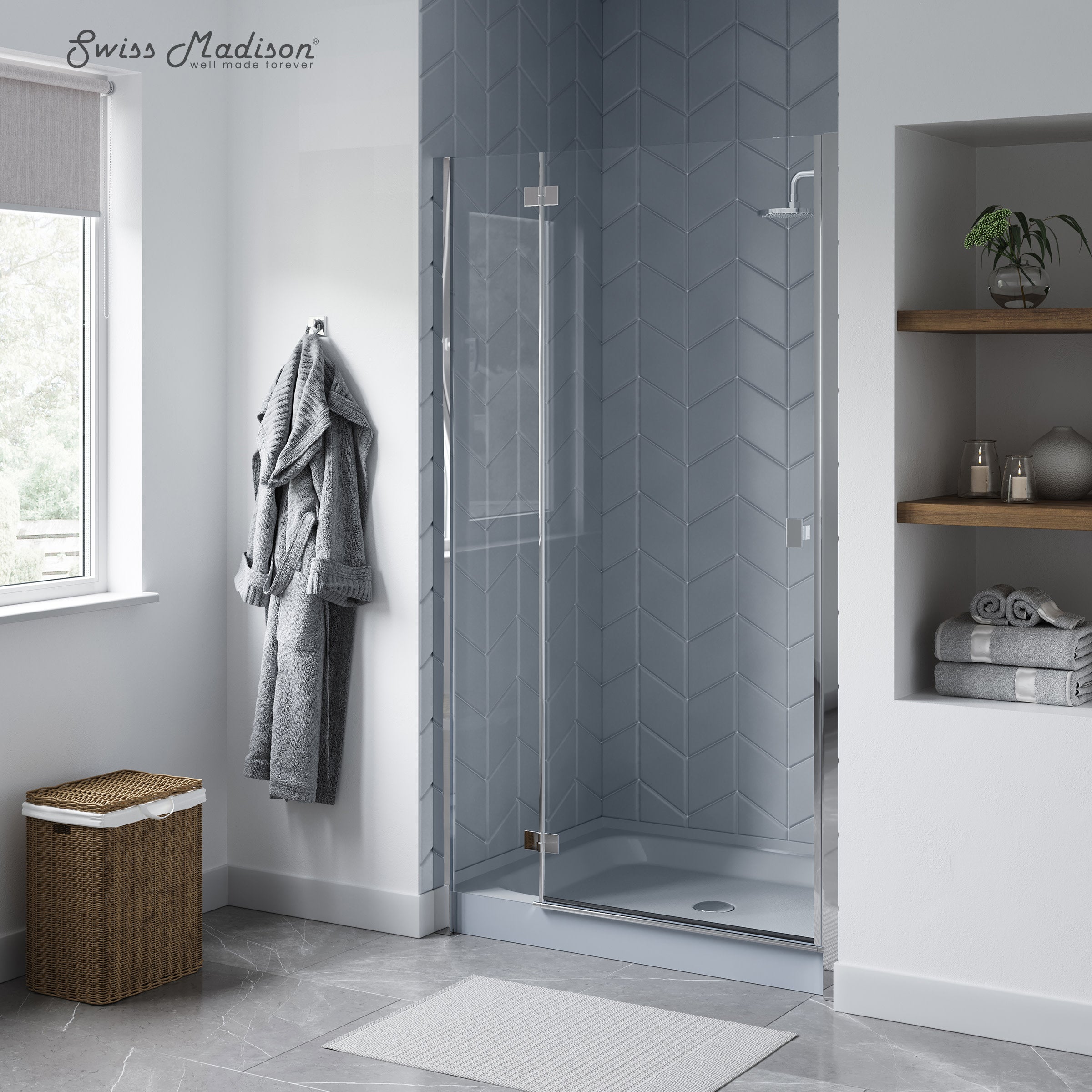 Glossy Gray / Center