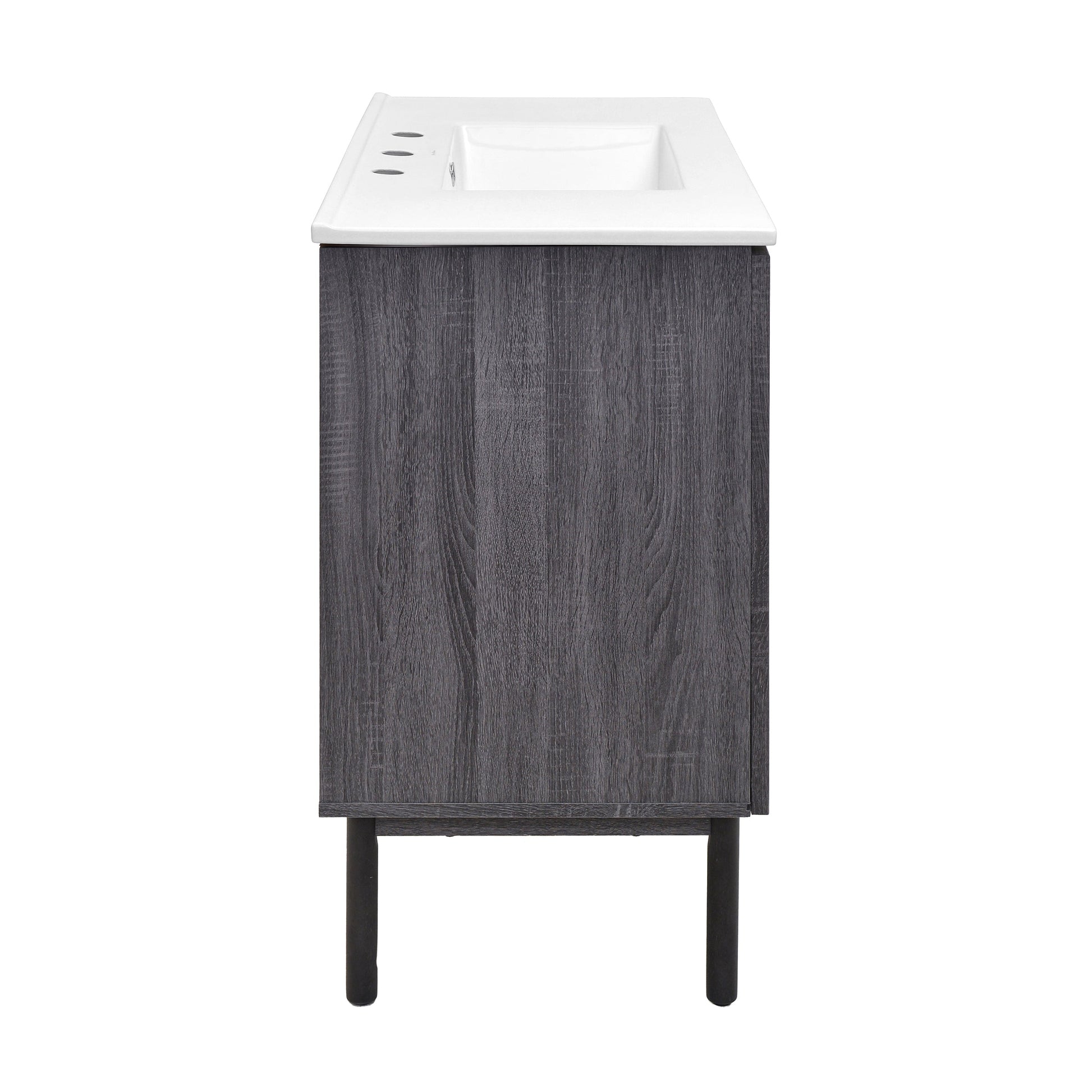 Black Oak / White / 3-Hole
