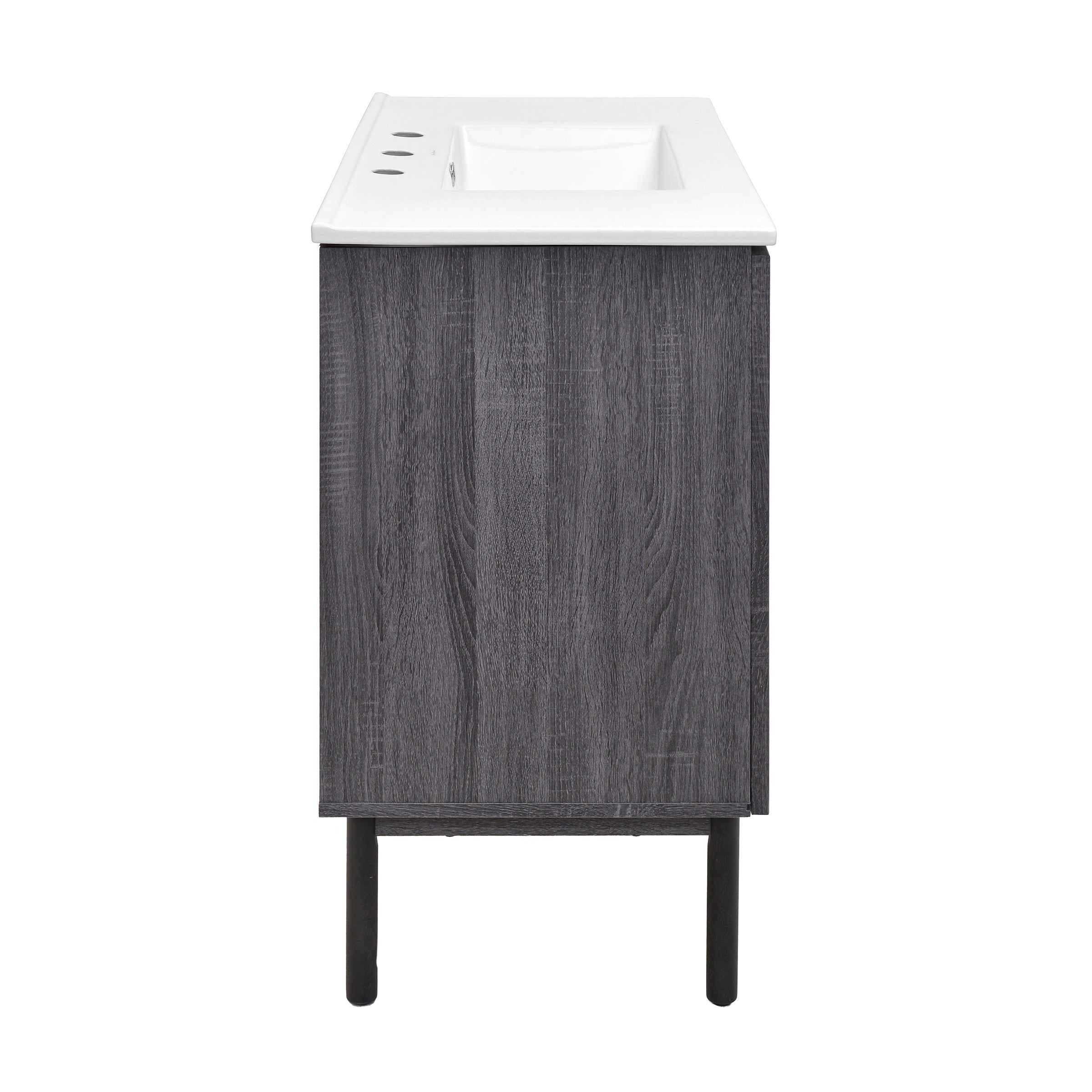 Black Oak / White / 3-Hole