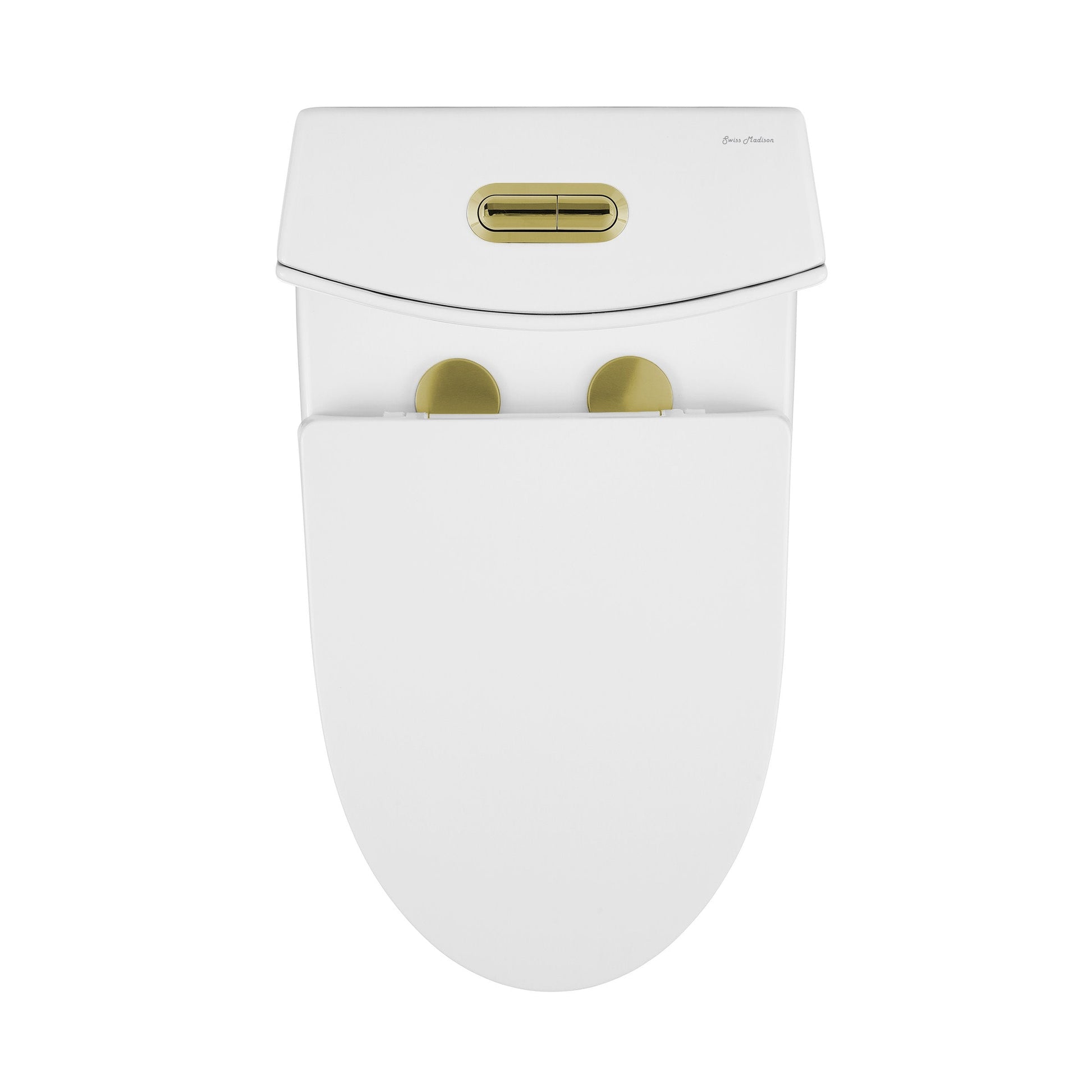 Glossy White / Dual - Top / Gold
