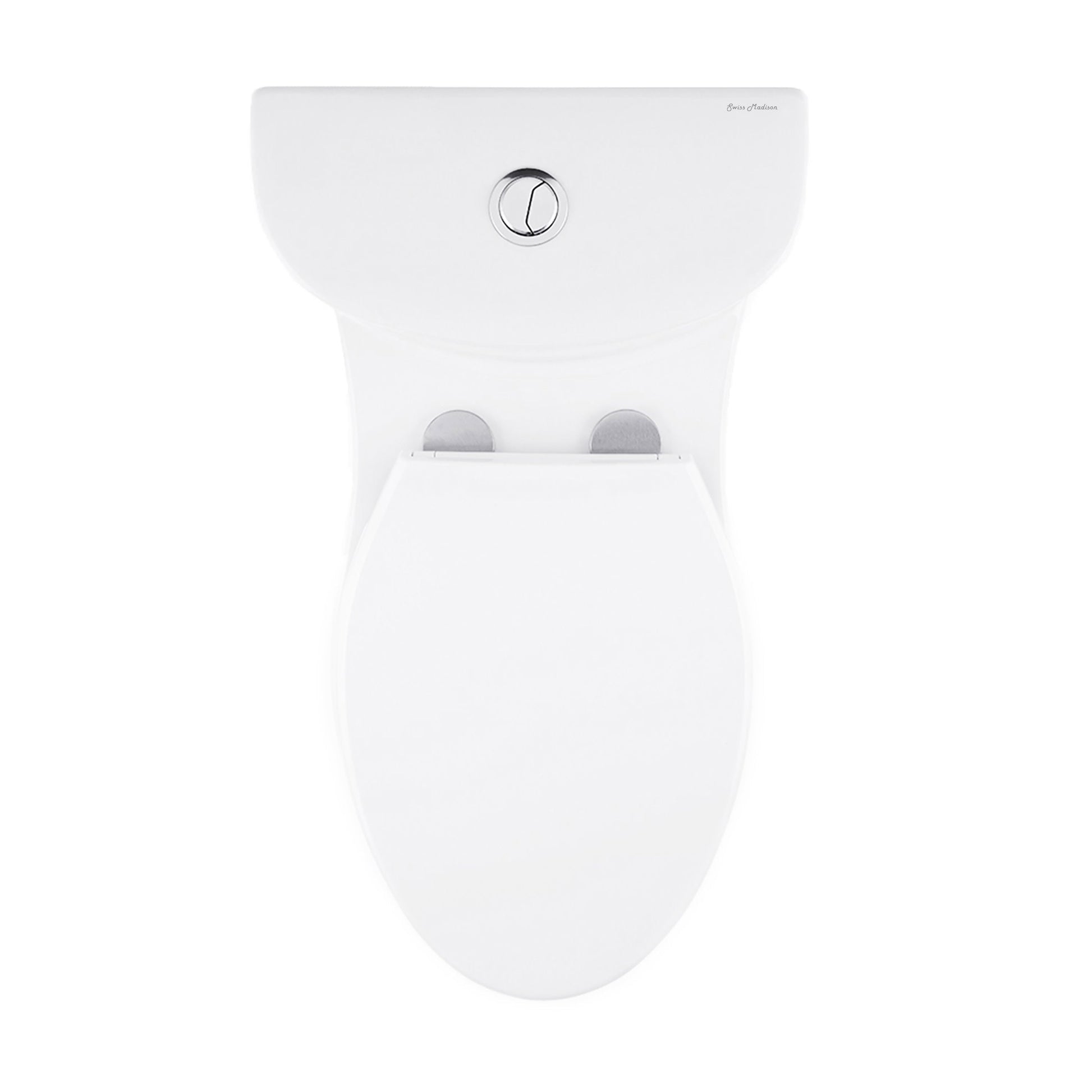 Glossy White / Dual - Top / Chrome