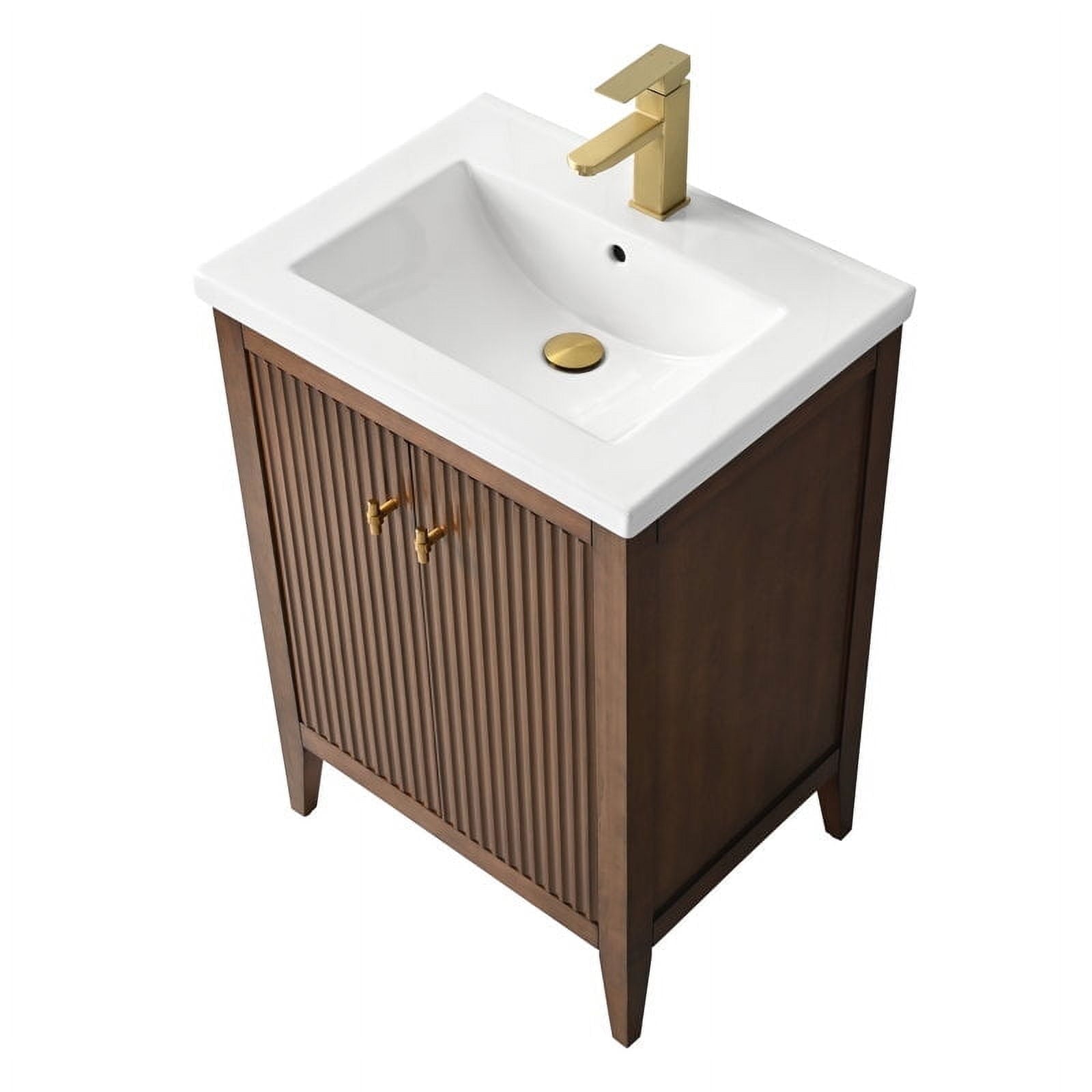 Linear Walnut / Golden Brushed