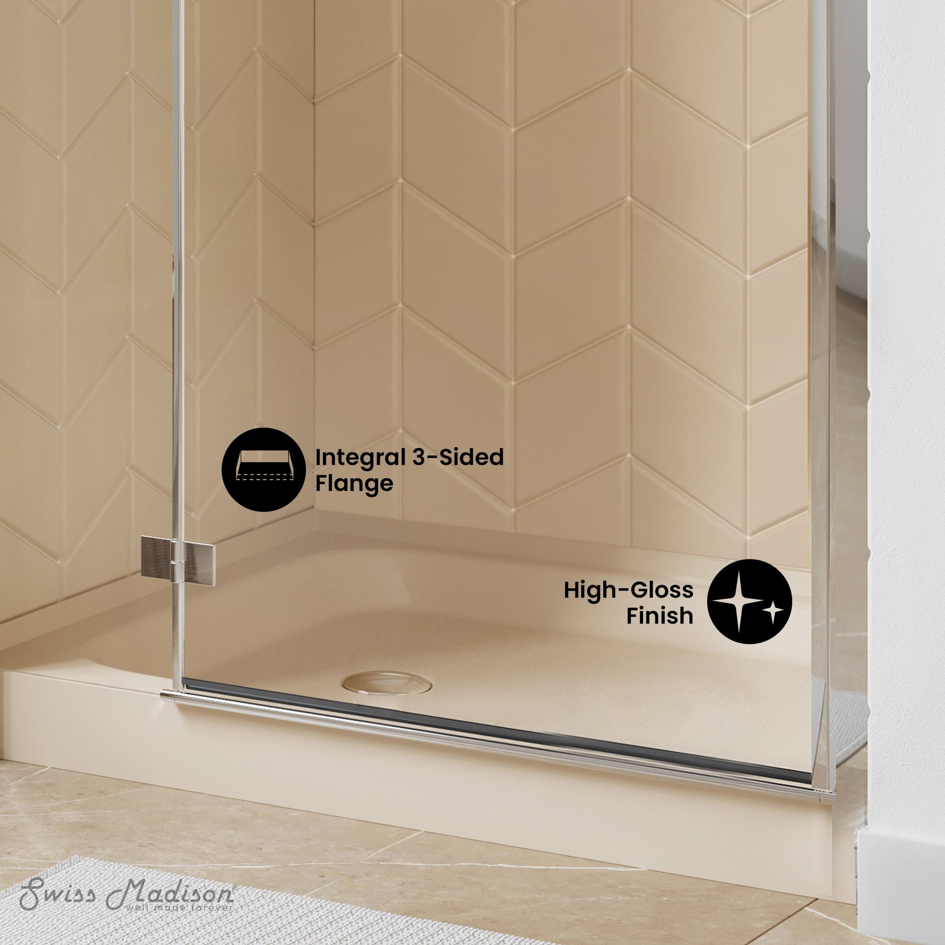Glossy Bisque / Left