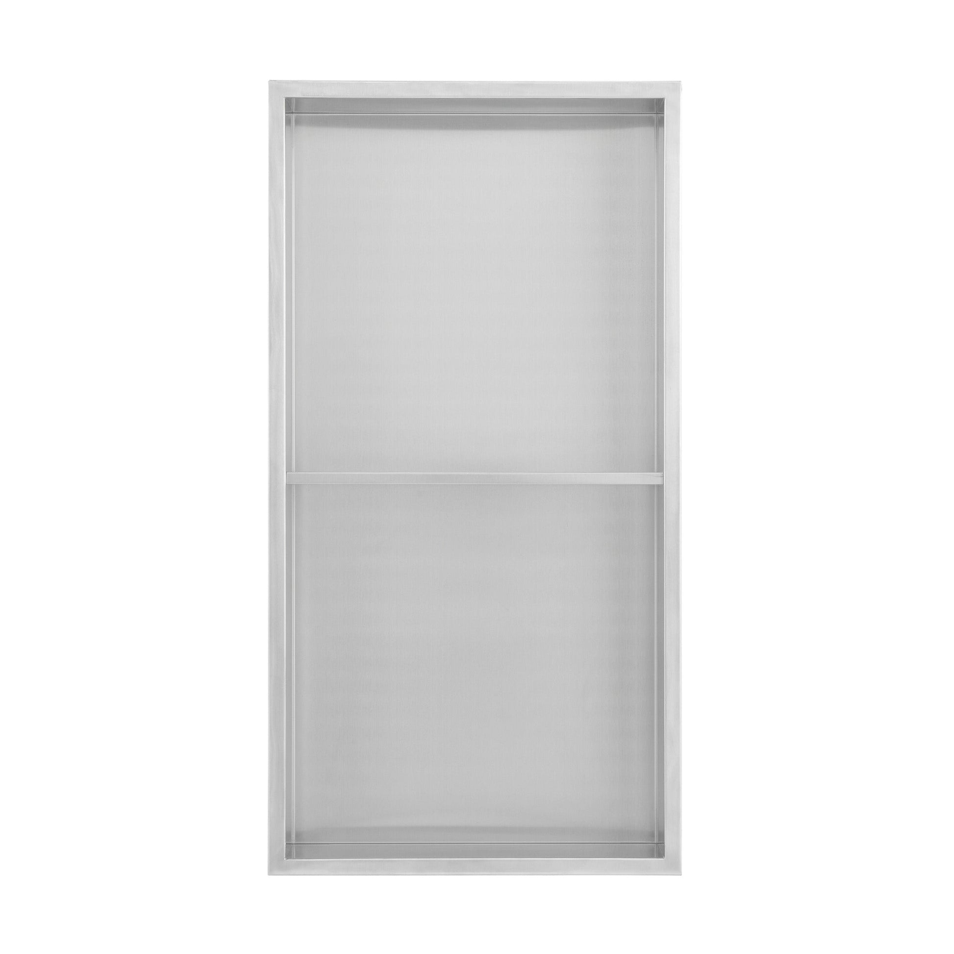 Matte Chrome / Double Shelf