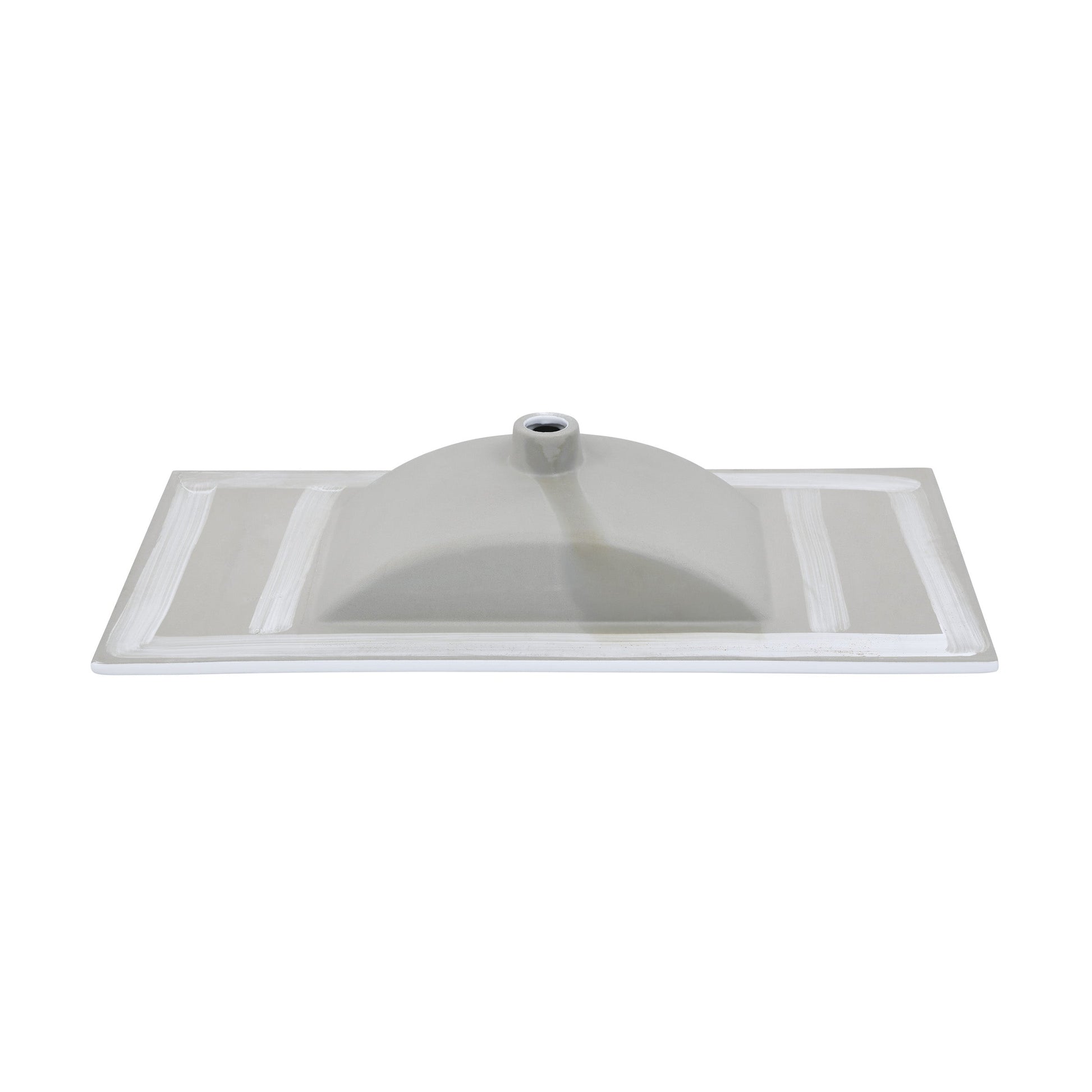 Glossy White / 3-Hole / Center