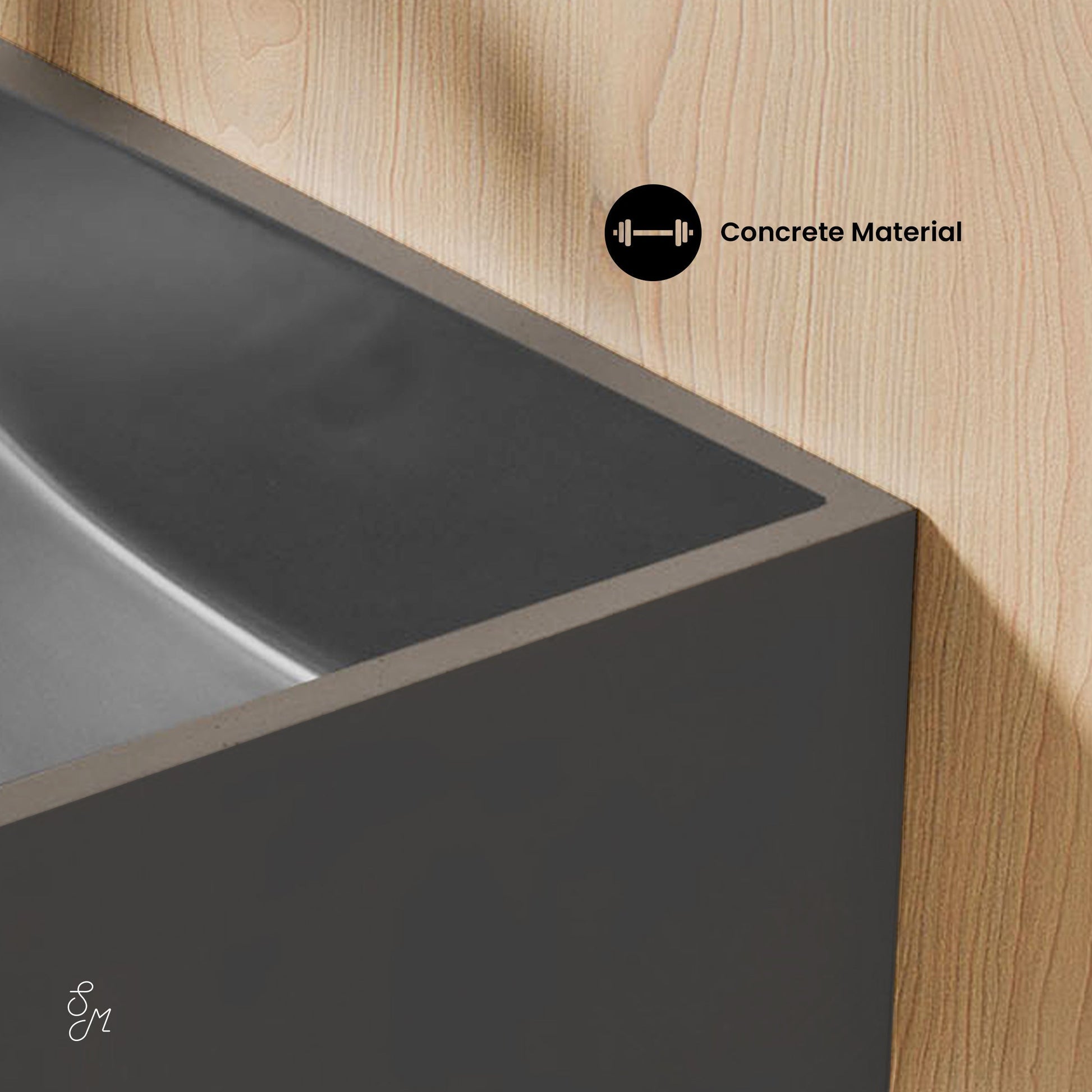 Matte Dark Gray / Left