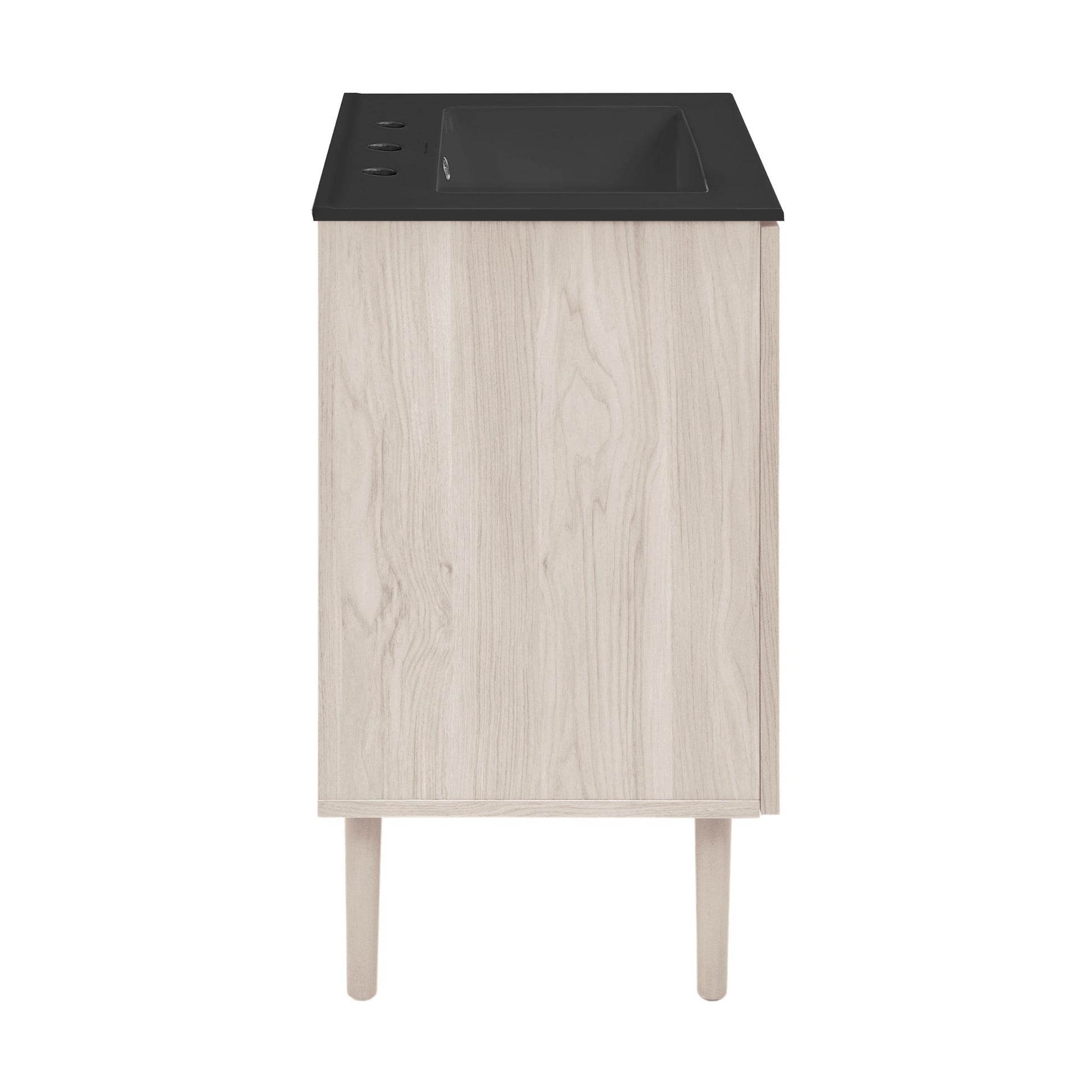 White Oak / Black / 3-Hole Center