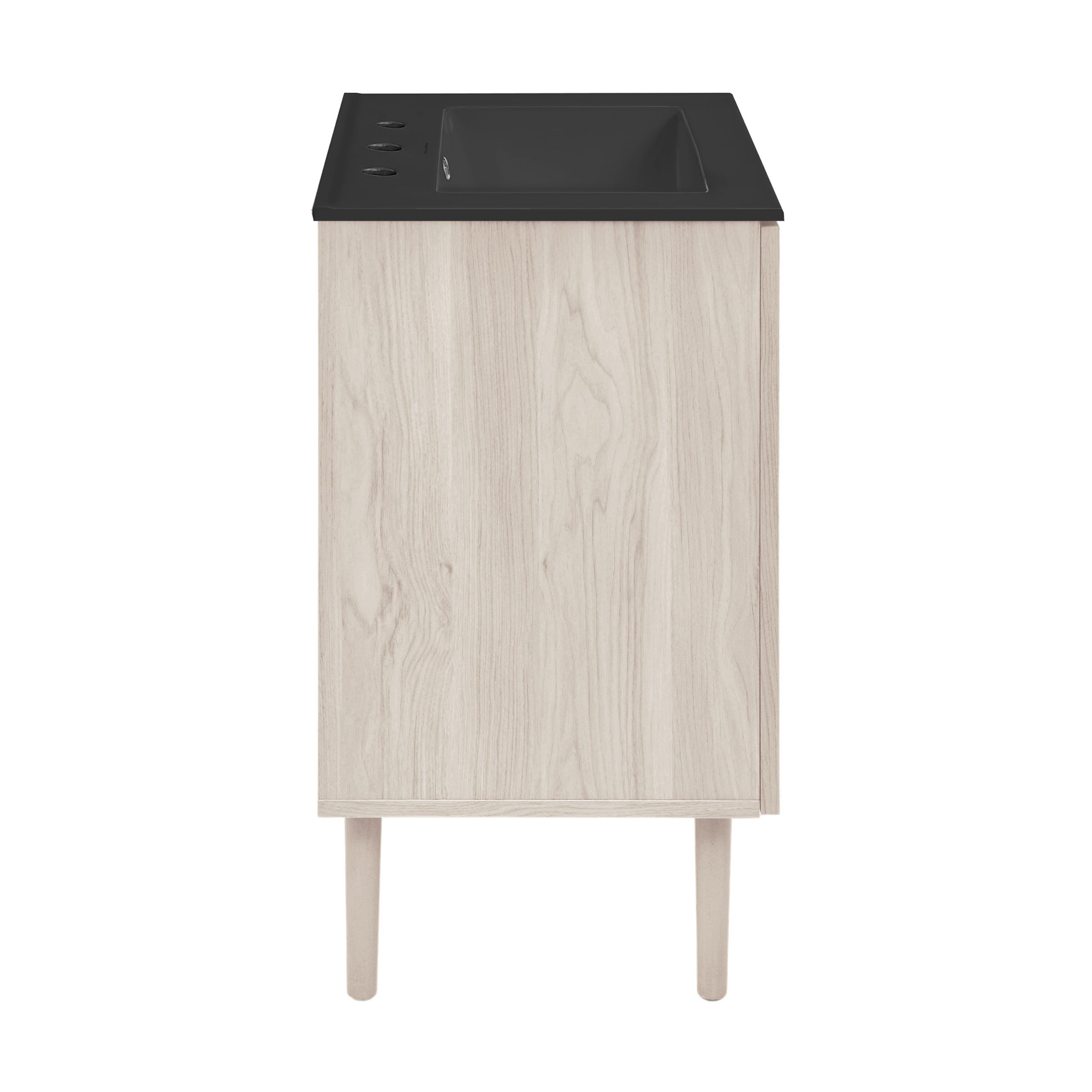 White Oak / Black / 3-Hole Center