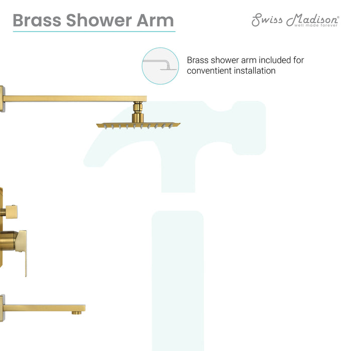 Brushed Gold / With Tub Filler