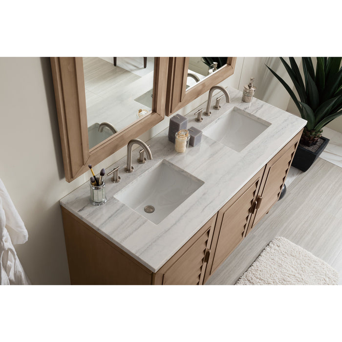 Whitewashed Walnut / Arctic Fall - 3 Faucet Holes