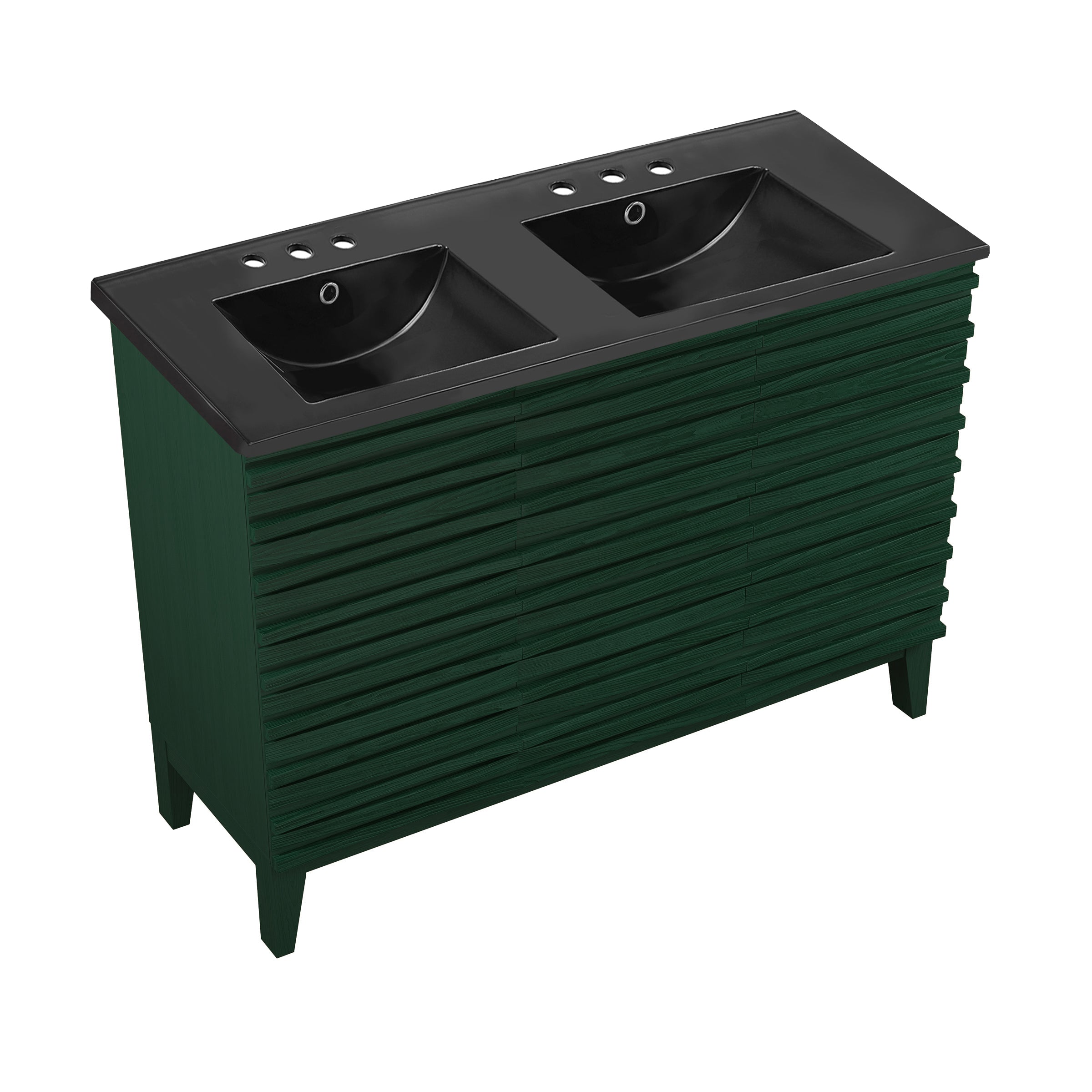 Green Oak / Matte Black / 3-Hole