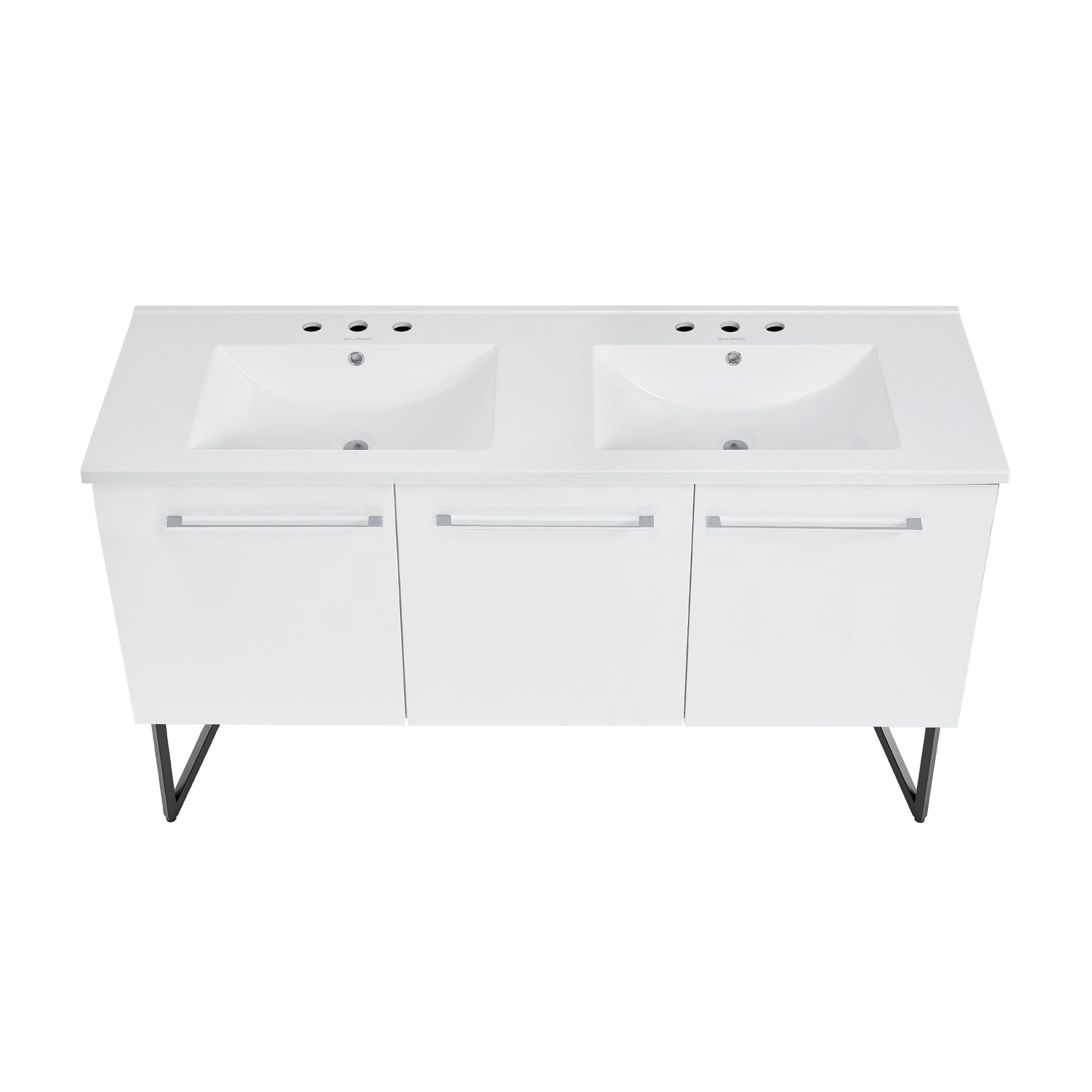 White / White / 3-Hole