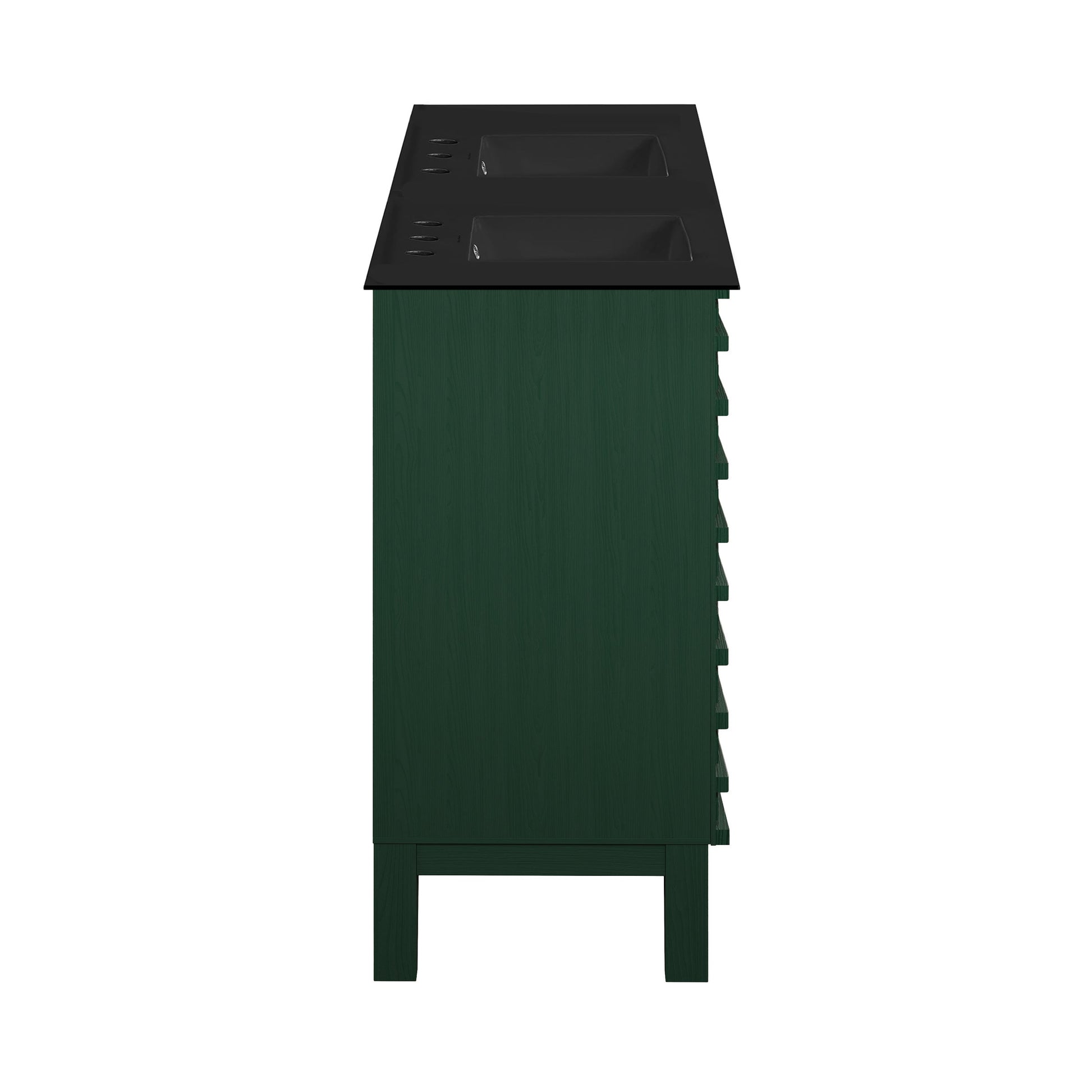 Green Oak / Matte Black / 3-Hole