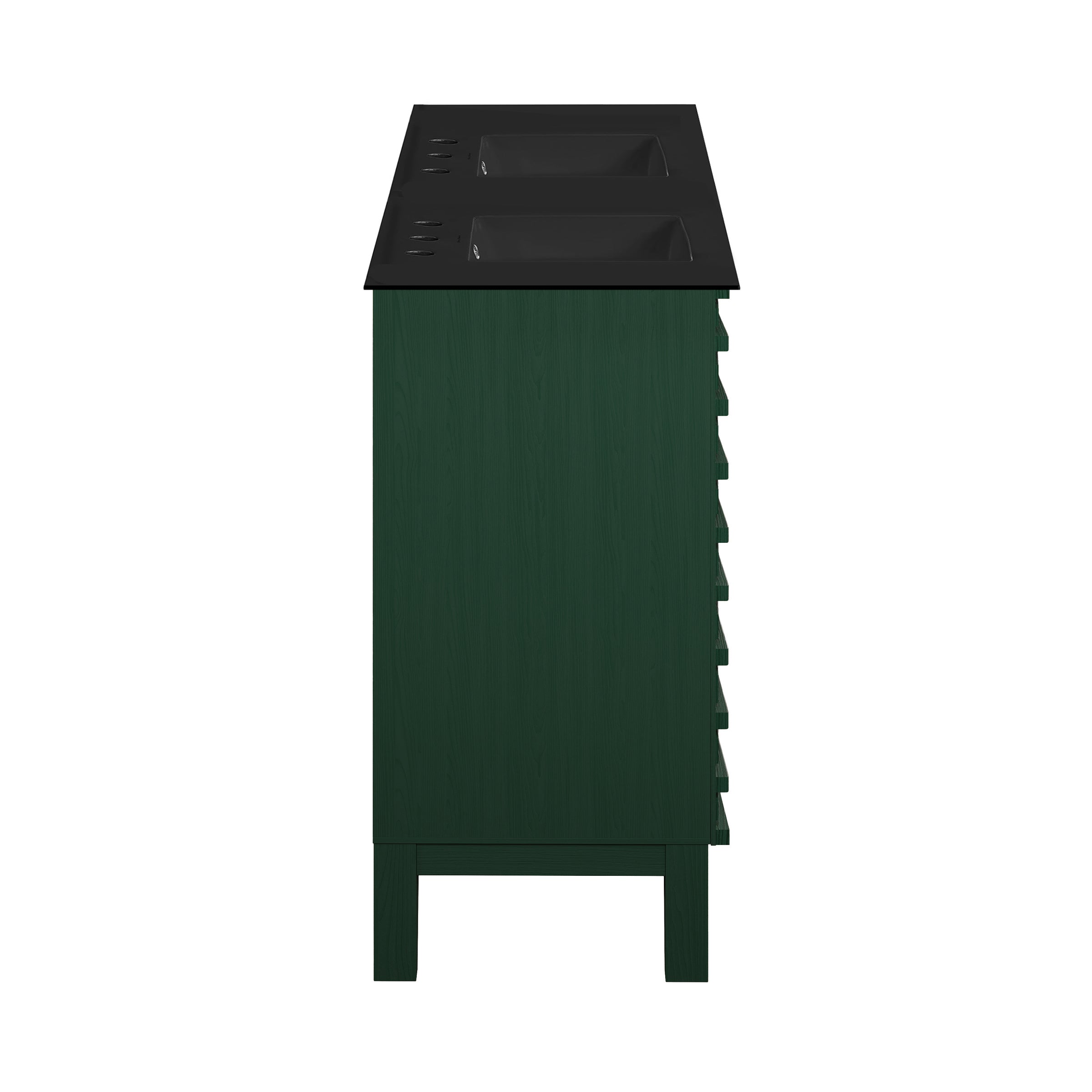 Green Oak / Matte Black / 3-Hole