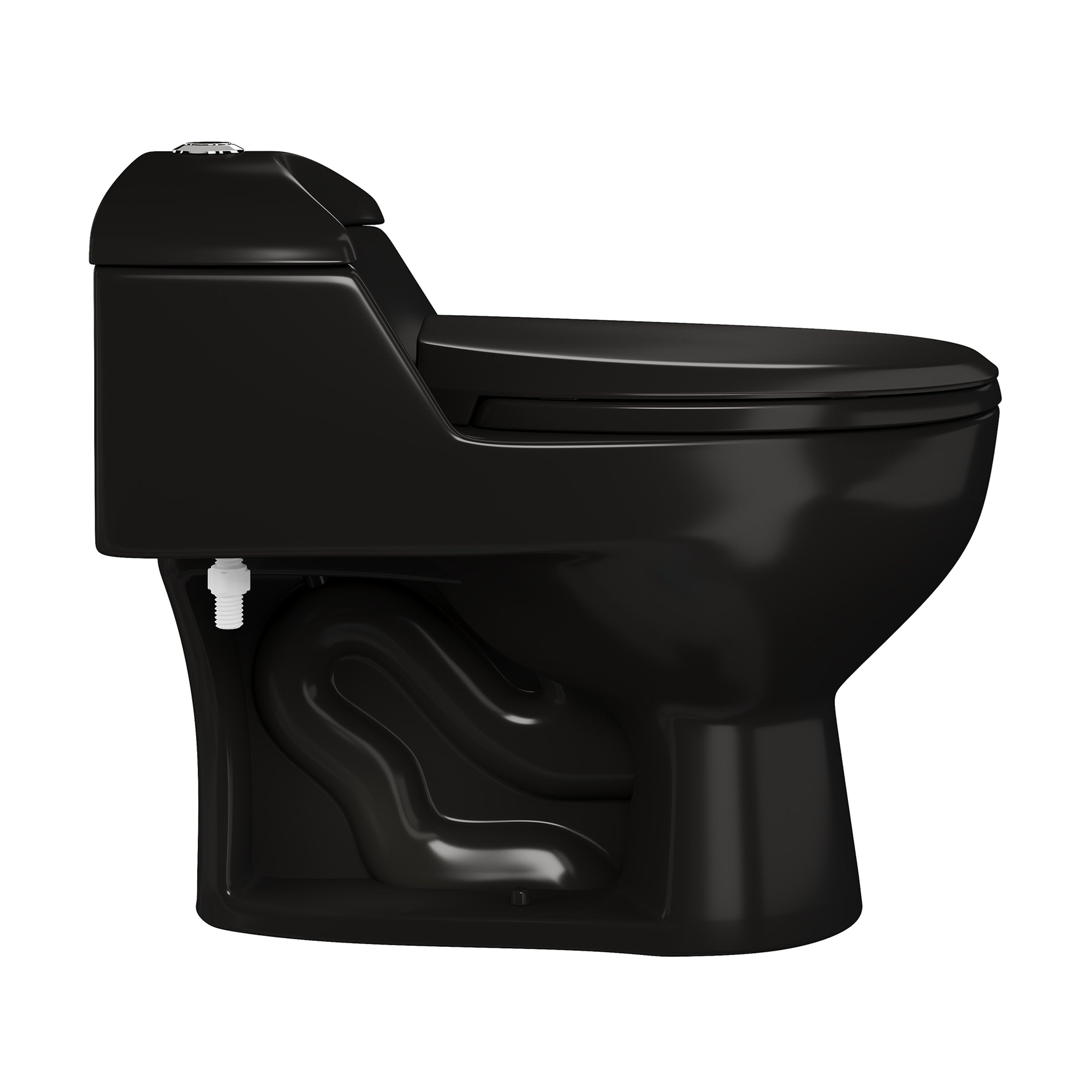 Glossy Black / Chrome