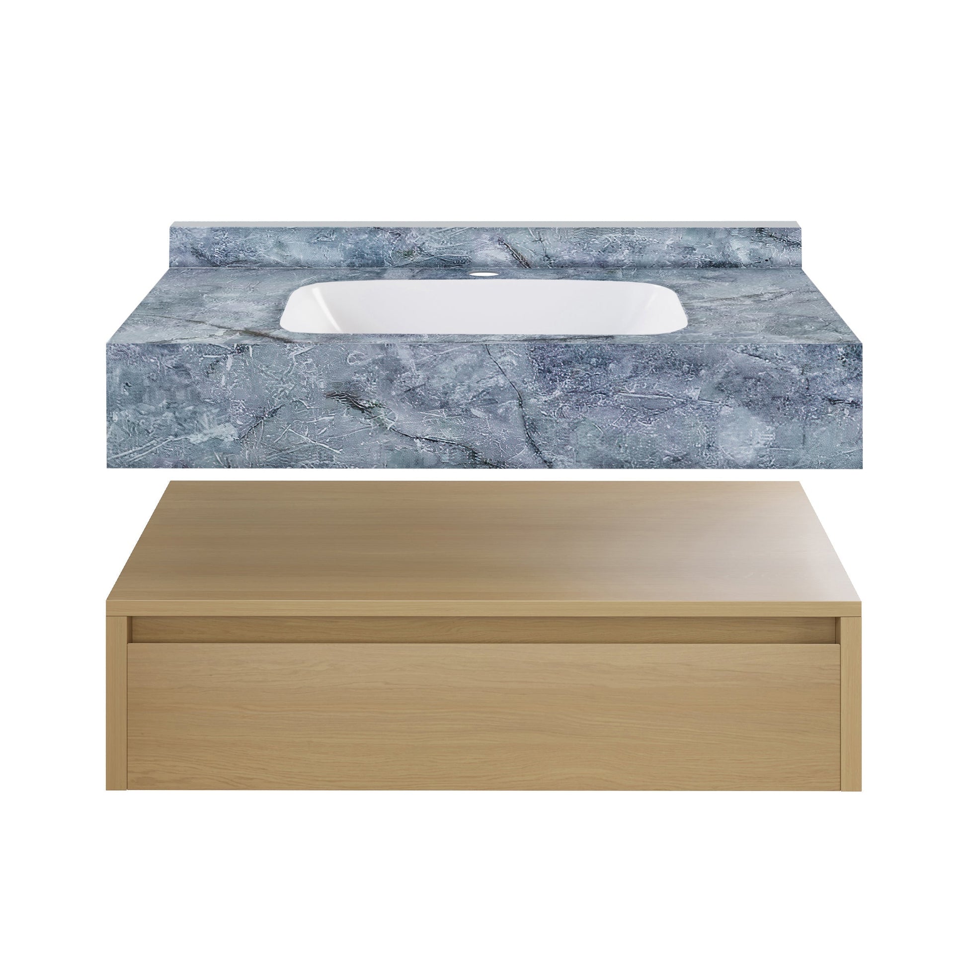 Natural Oak / Blue Celeste