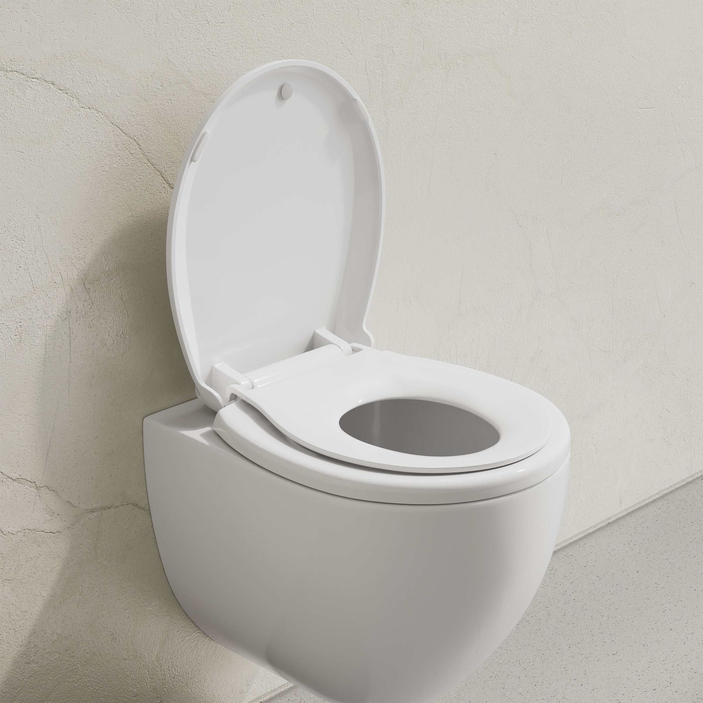 Glossy White / Round