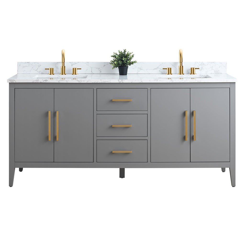 Cashmere Gray / Golden Brushed