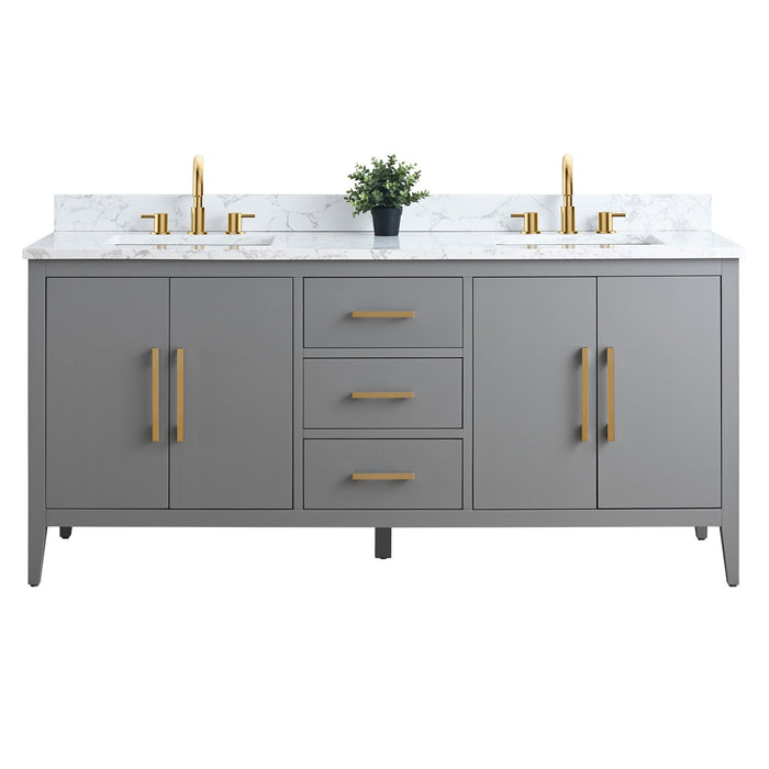 Cashmere Gray / Golden Brushed