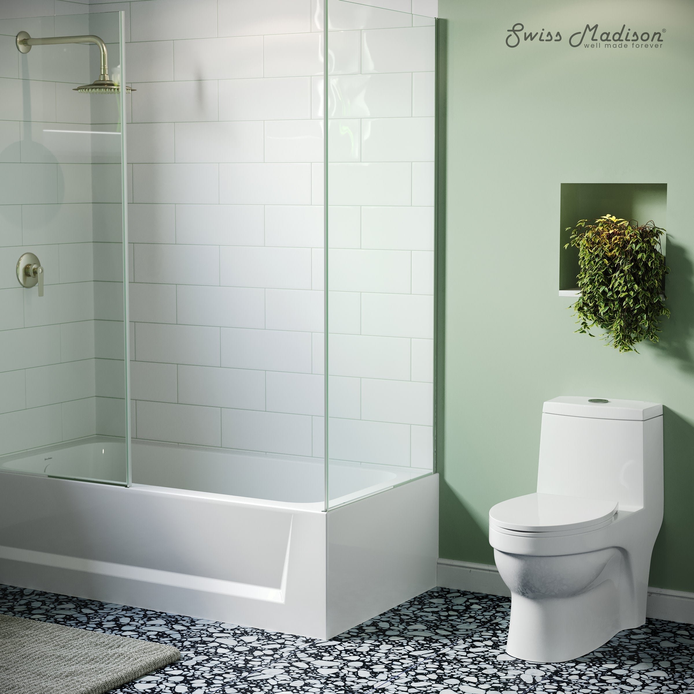 Glossy White / Dual Touchless - Top
