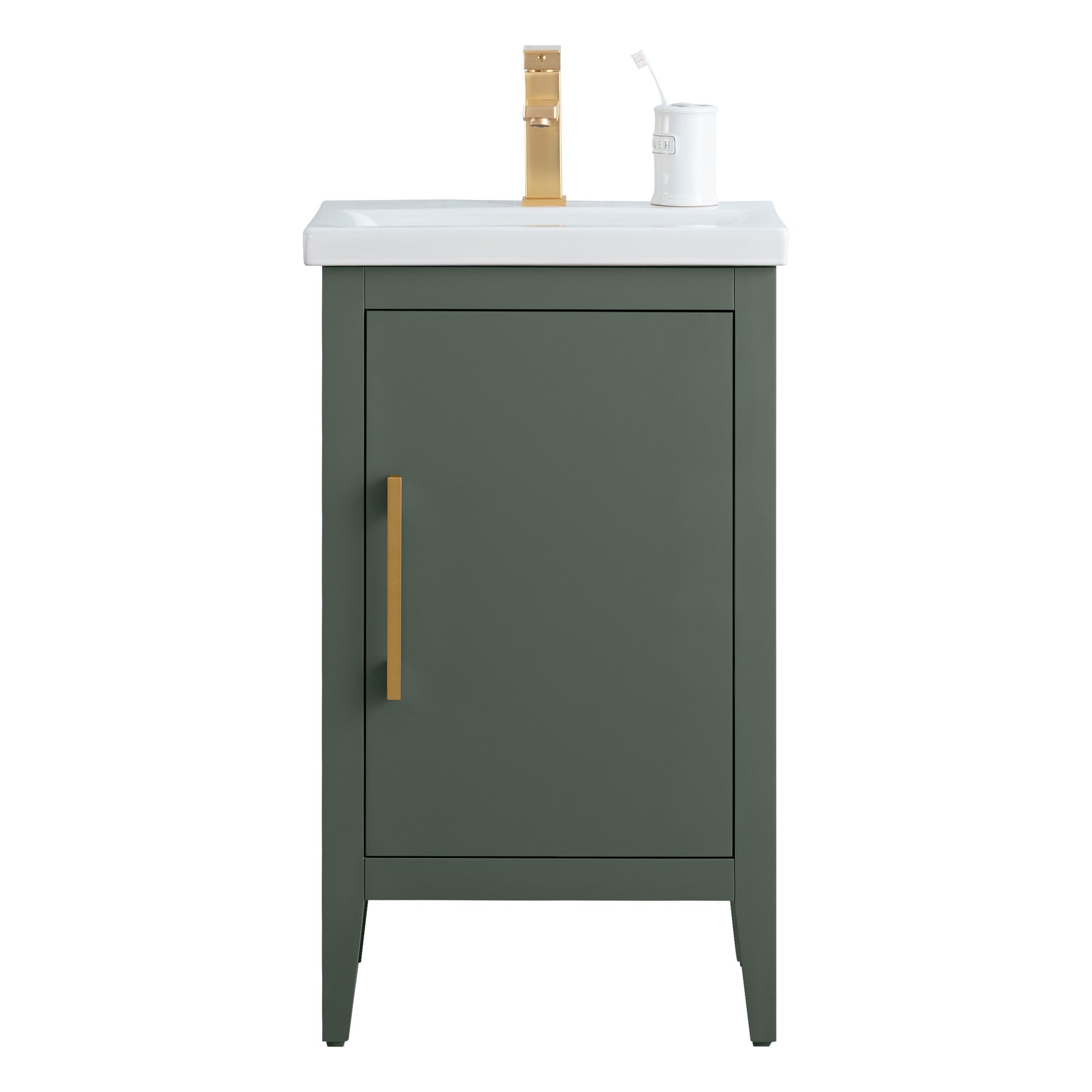 Vintage Green / Golden Brushed
