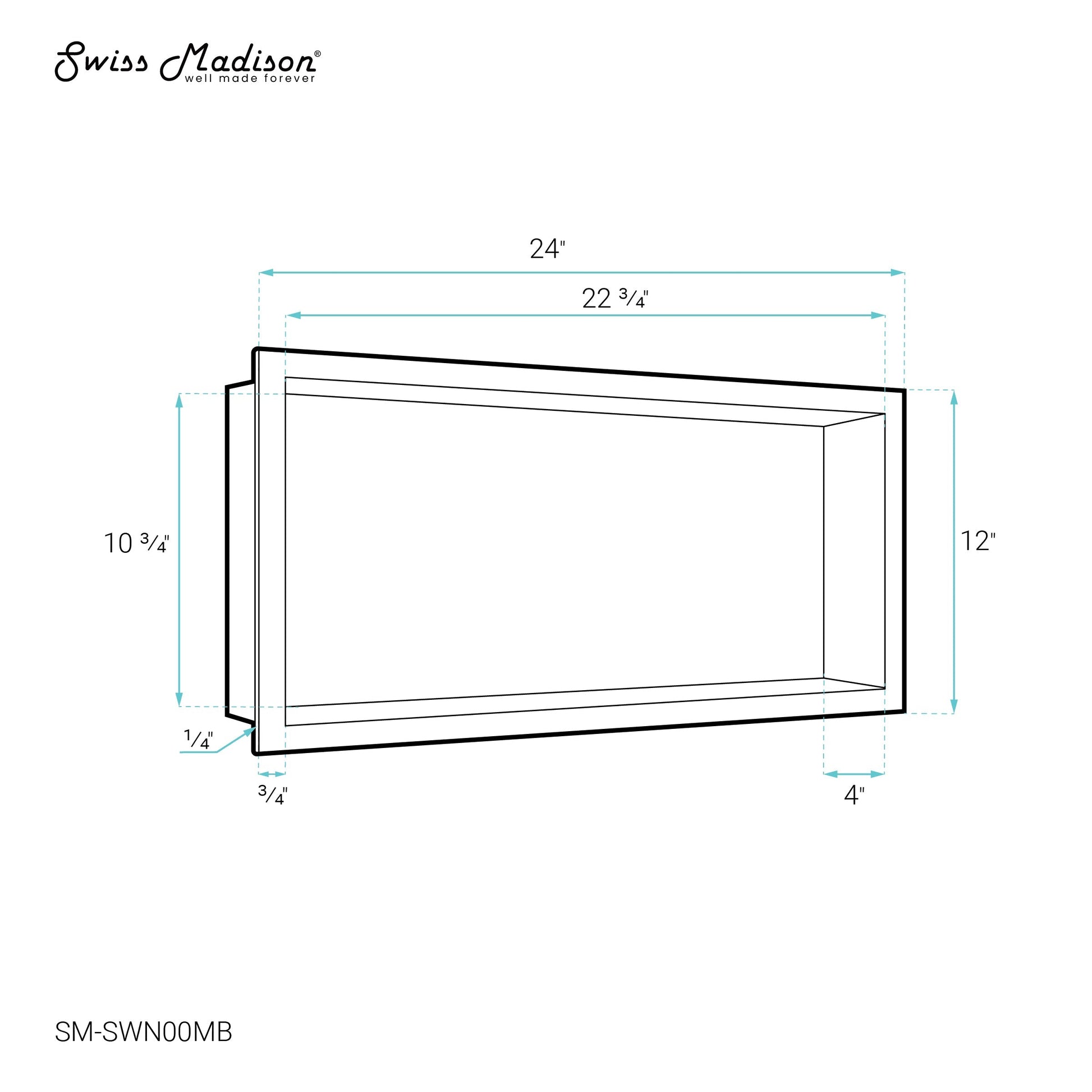 Matte Black / Single Shelf