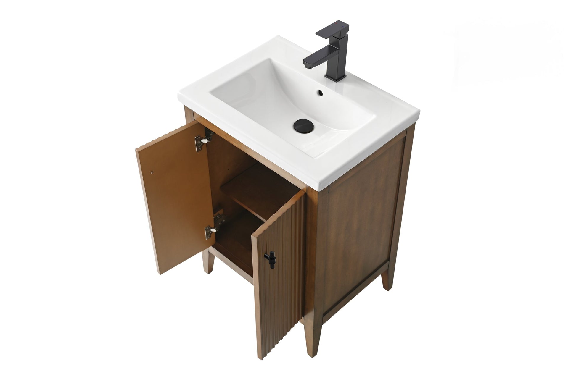 Linear Walnut / Matte Black